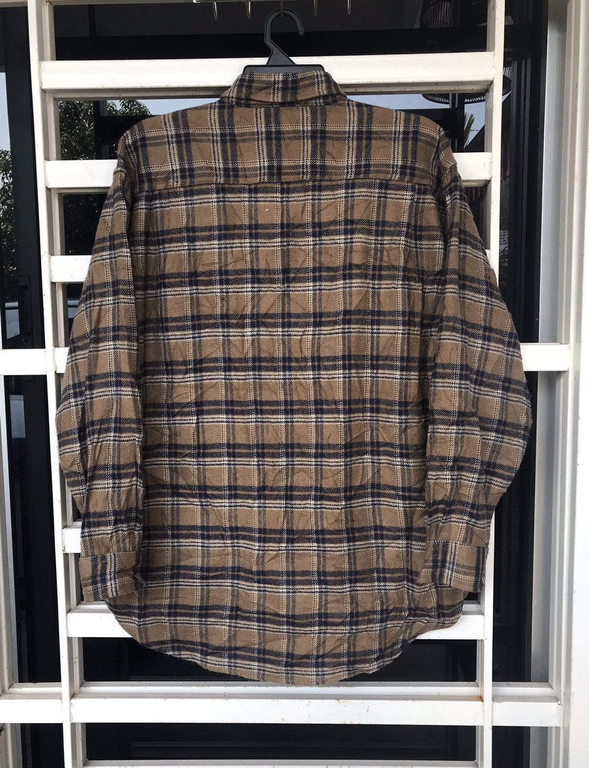 Japanese Brand × Kansai Yamamoto Kansai Jeans Flannel Button Up Size XL Size US XL / EU 56 / 4 - 2 Thumbnail