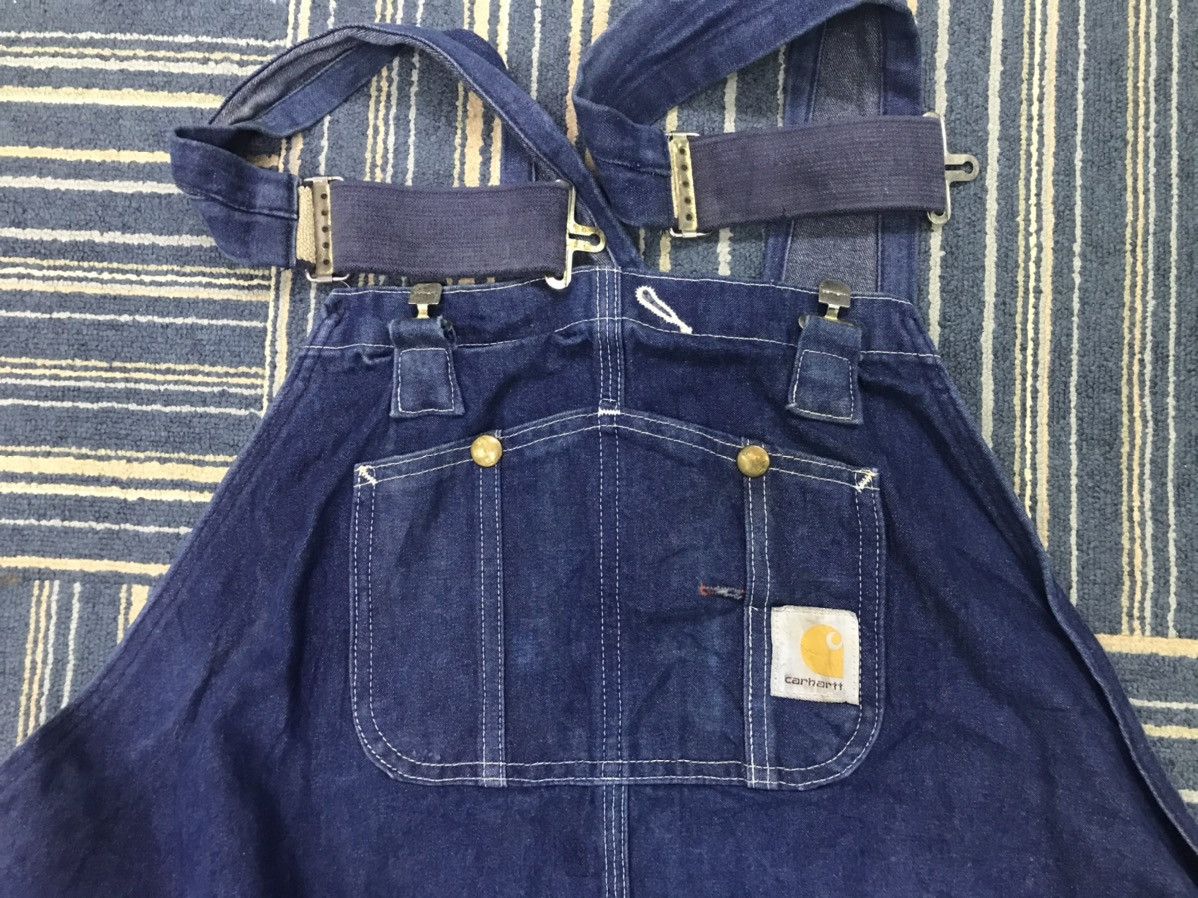 Carhartt × Vintage Vintage Overall Carhartt Workwear Big Size 52x32 Size US 44 / EU 60 - 2 Thumbnail