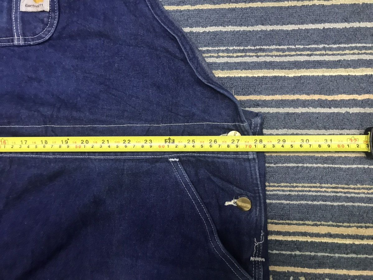 Carhartt × Vintage Vintage Overall Carhartt Workwear Big Size 52x32 Size US 44 / EU 60 - 14 Thumbnail