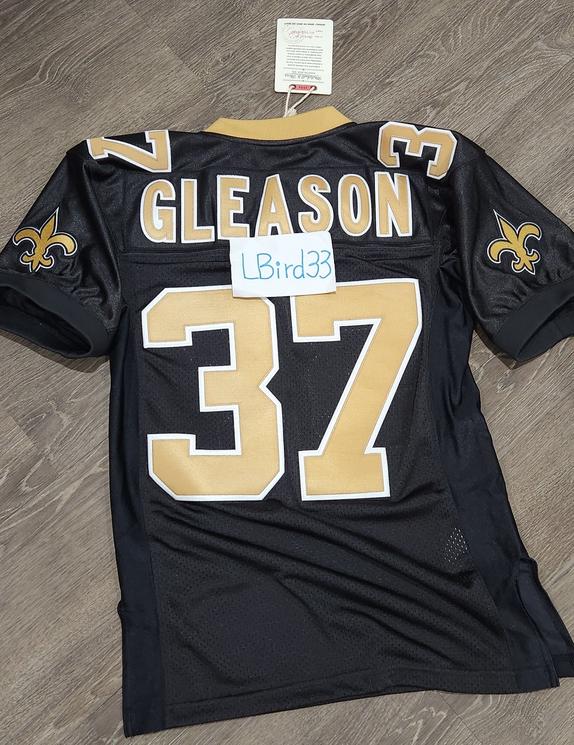 New Orleans Saints Gleason nfl throwback jersey sz M 40