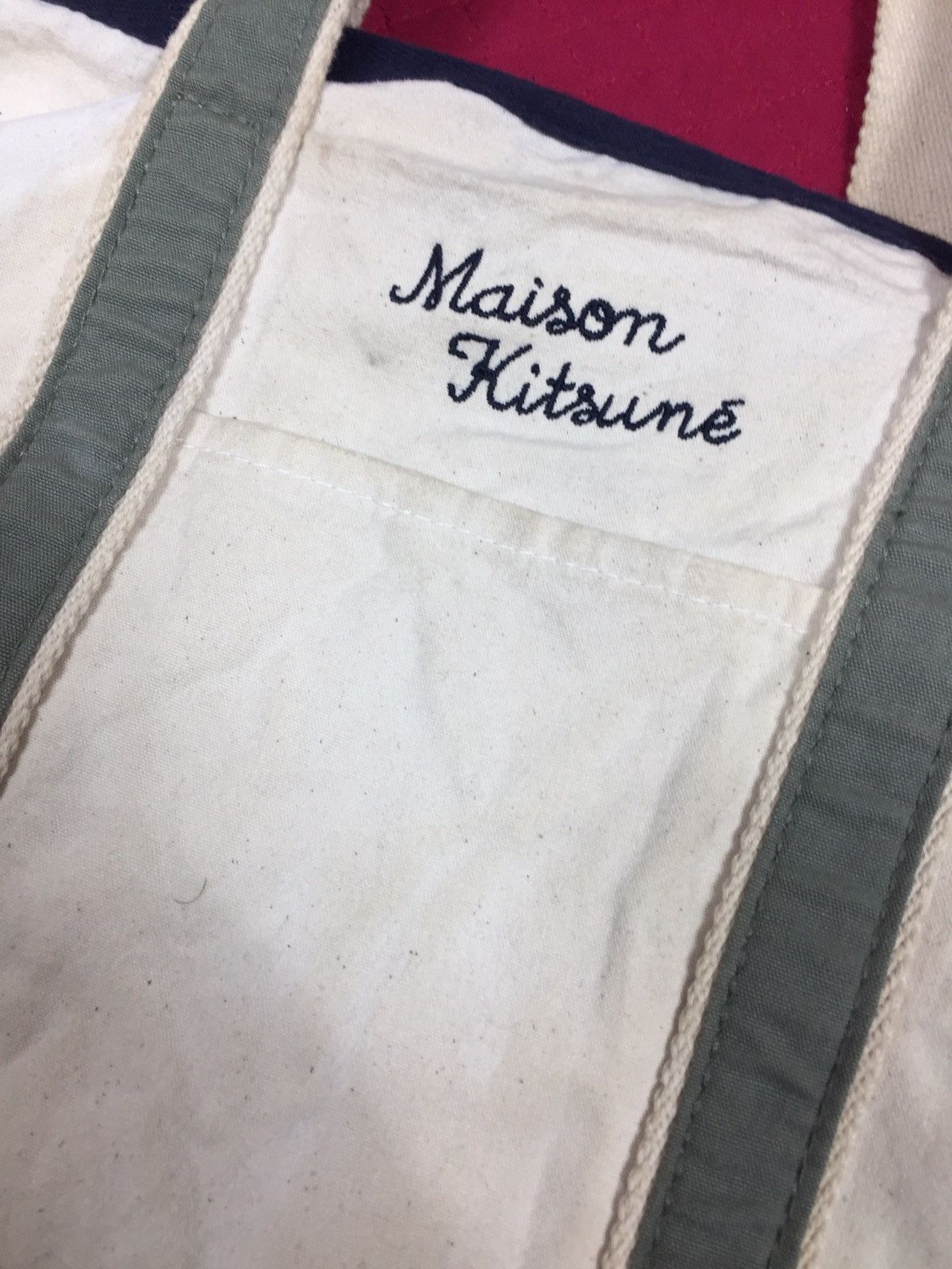 Maison Kitsune MAISON KITSUNE TOTE BAG Size ONE SIZE - 5 Thumbnail