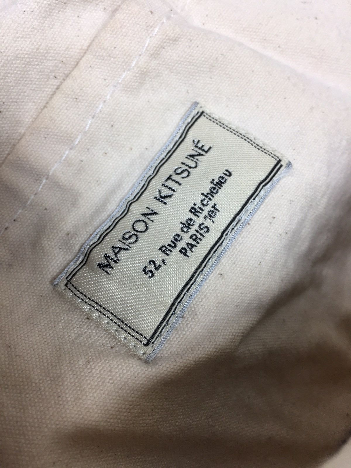 Maison Kitsune MAISON KITSUNE TOTE BAG Size ONE SIZE - 12 Thumbnail
