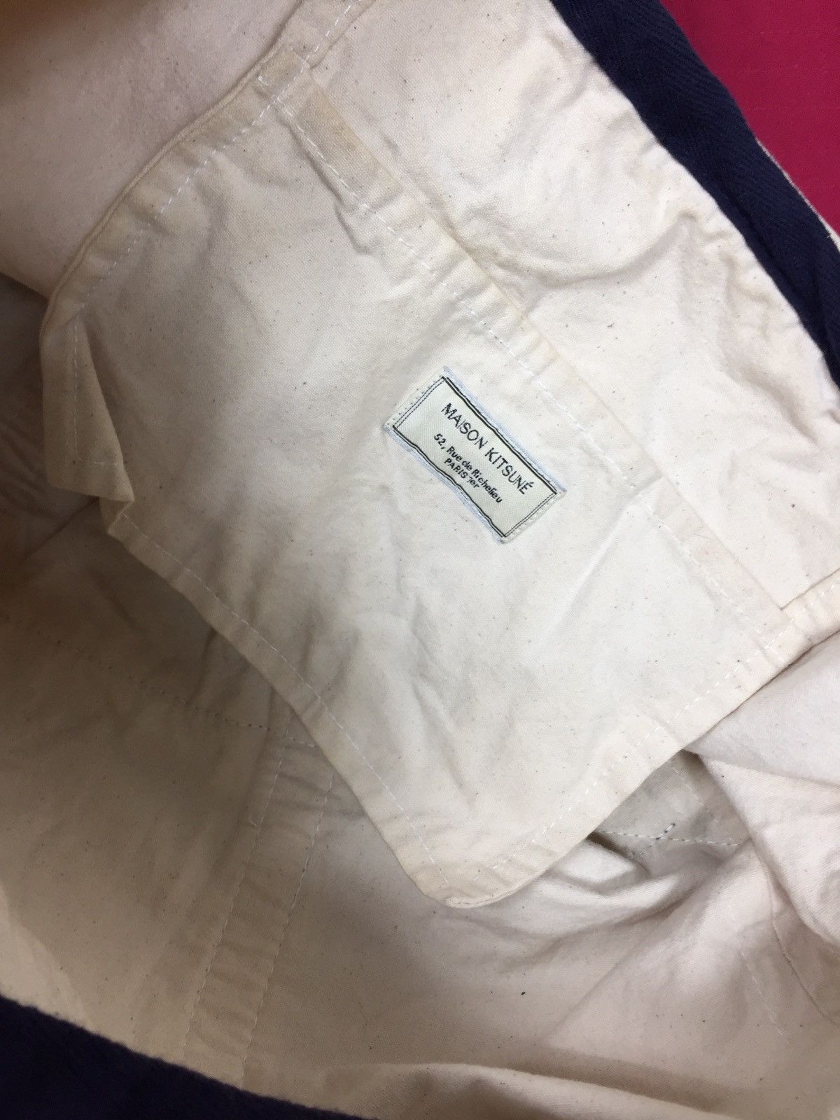 Maison Kitsune MAISON KITSUNE TOTE BAG Size ONE SIZE - 15 Thumbnail
