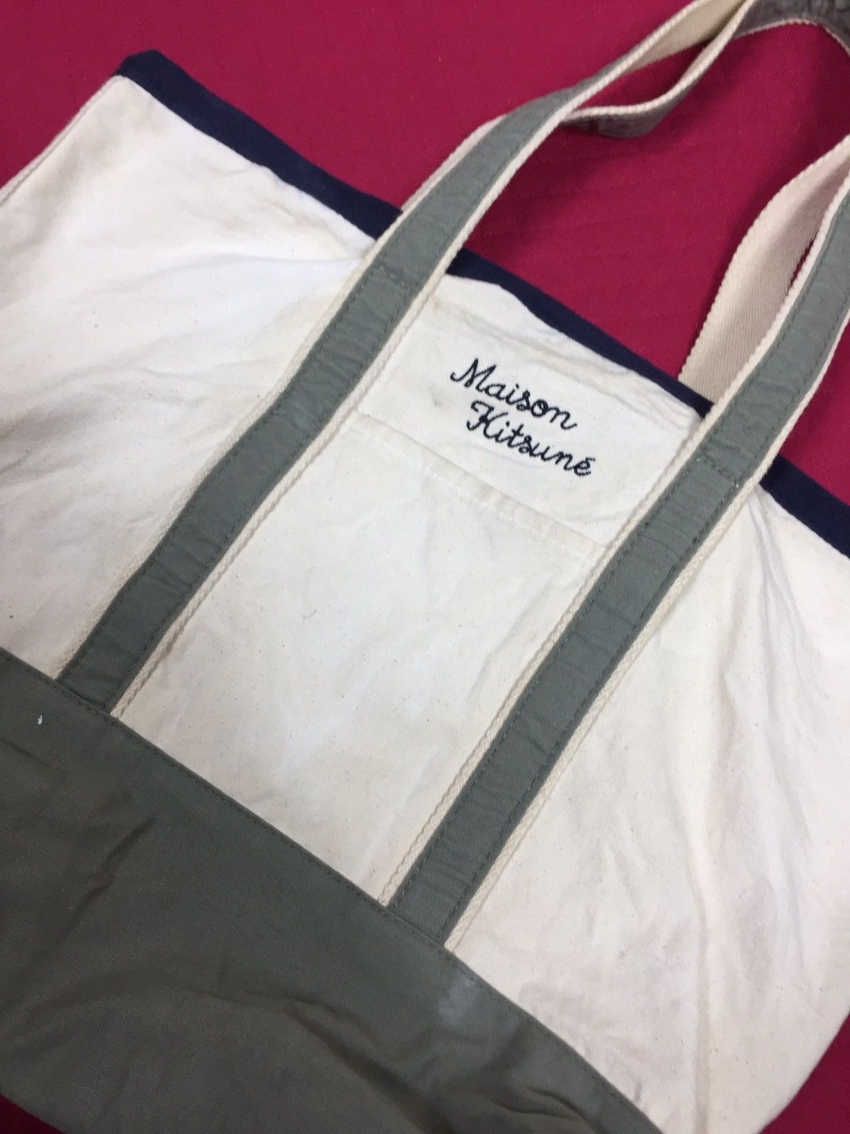Maison Kitsune MAISON KITSUNE TOTE BAG Size ONE SIZE - 3 Thumbnail