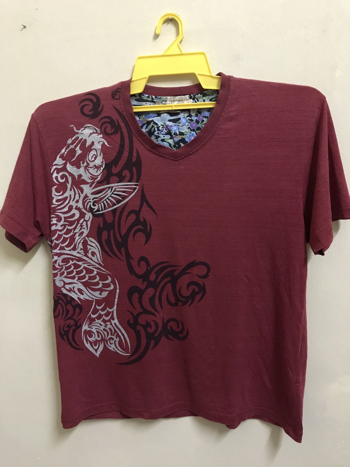 Japanese Brand × Kings Of Indigo koi Fish Sukajan Japan Japanese Brand Tee Size US XL / EU 56 / 4 - 2 Thumbnail