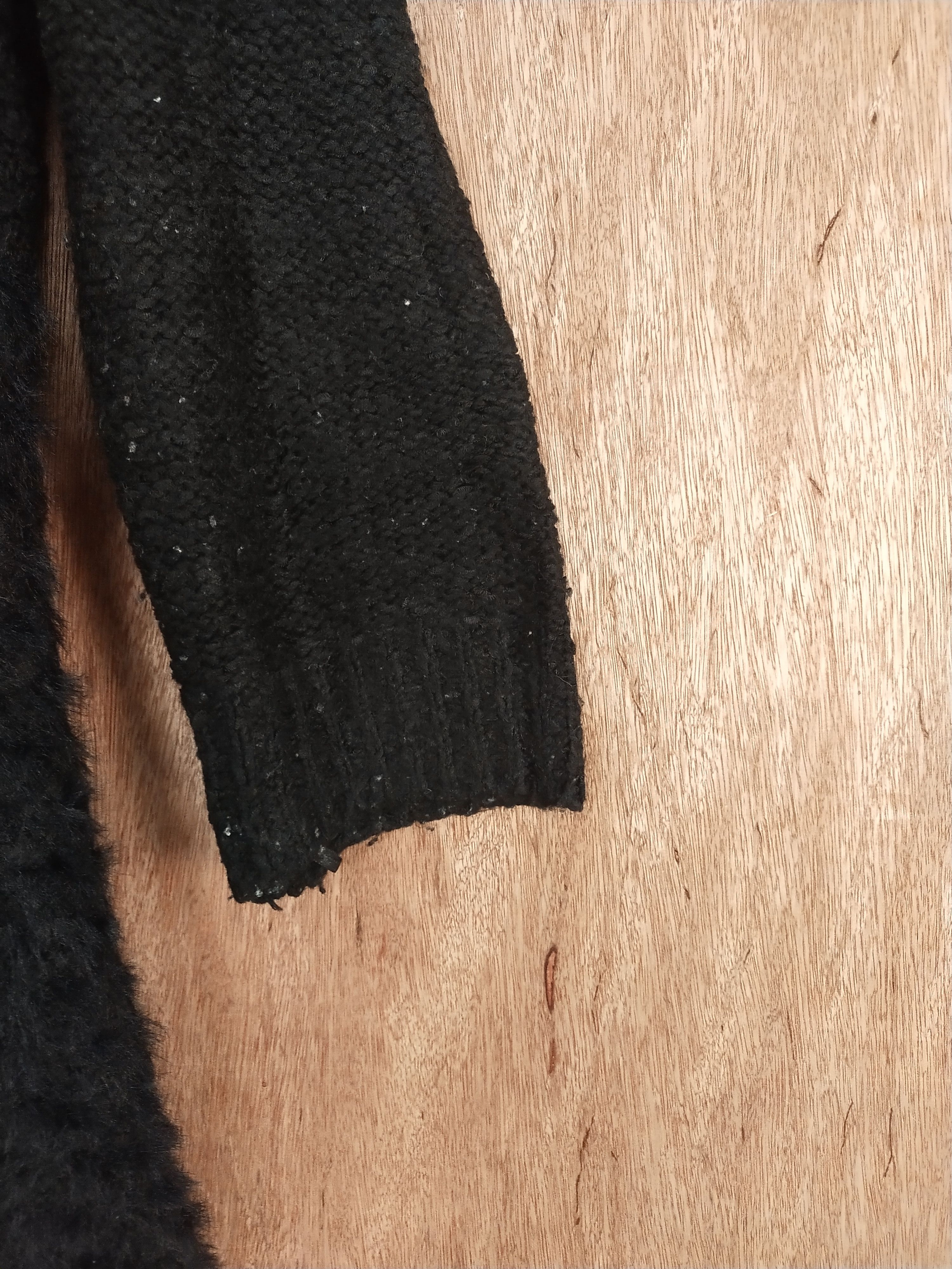 Homespun Knitwear × Japanese Brand Black japan vintage knitwear #S148 Size M / US 6-8 / IT 42-44 - 4 Thumbnail