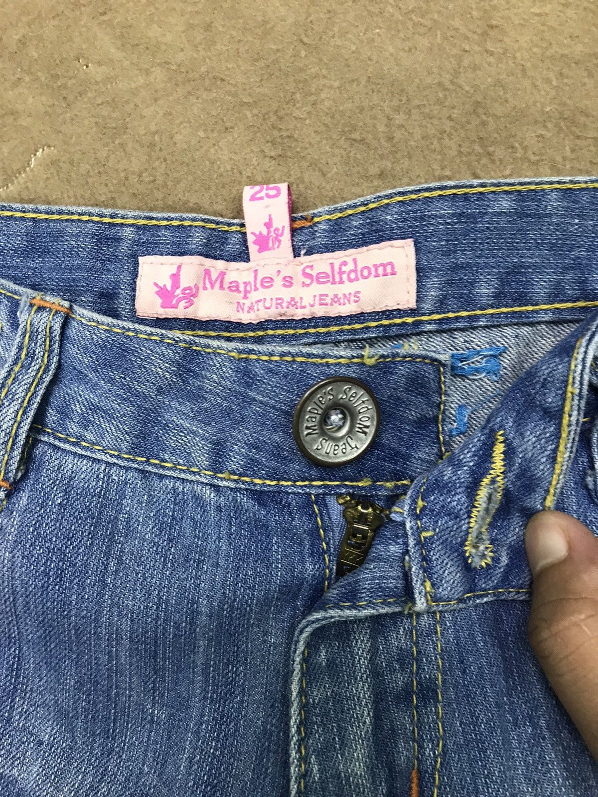Japanese Brand Red pepper Denim Jeans Woman Size US 28 / EU 44 - 4 Thumbnail