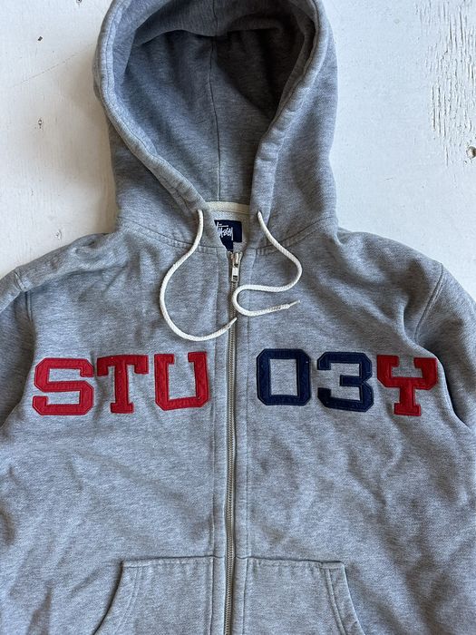 Vintage Stussy Zip Up Hoodie S | Grailed