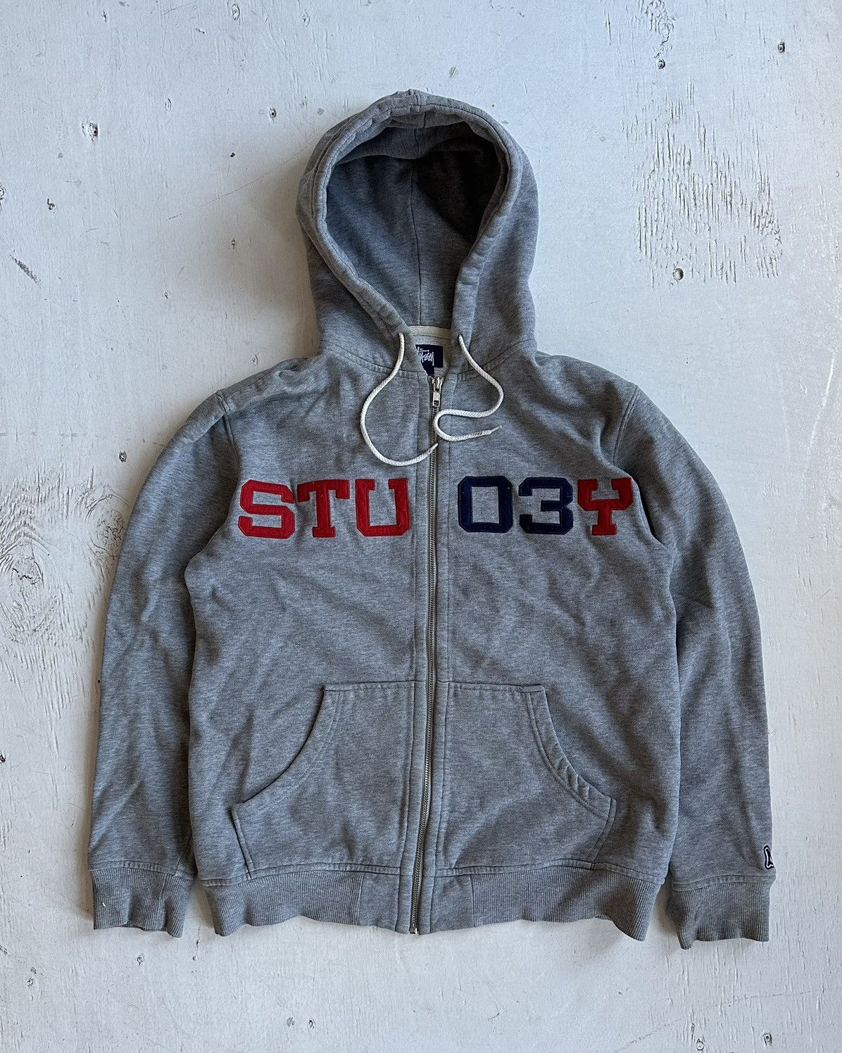 Vintage Stussy Zip Up Hoodie S | Grailed