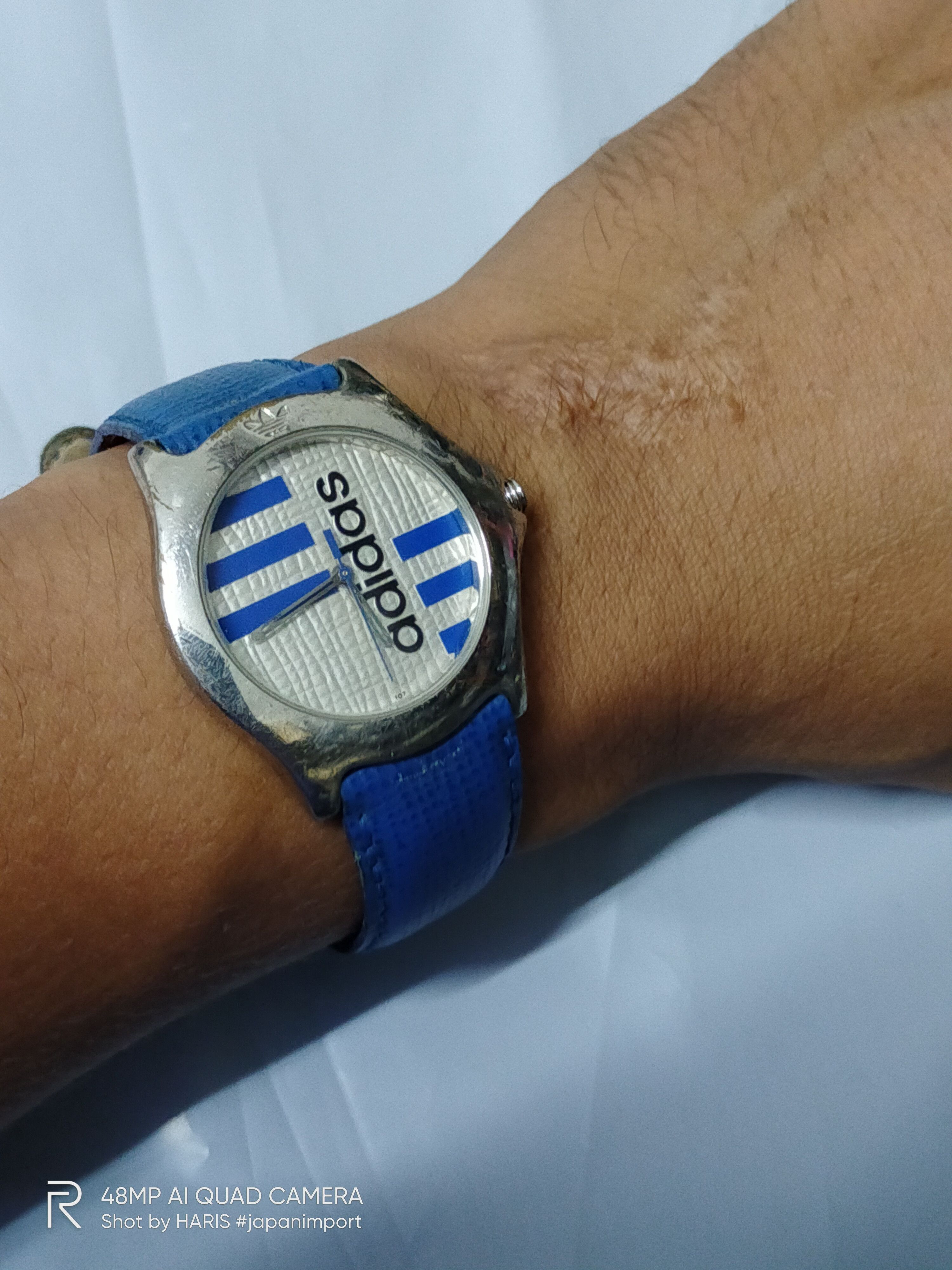 Japanese Brand Streetwear Vintage RETRO ADIDAS WATCH SWISS PARTS ORIGINAL Grailed