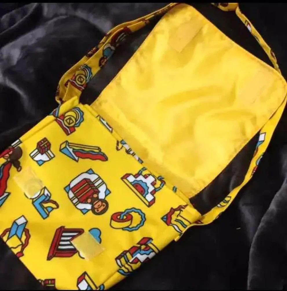 Bape Bathing Ape Baby Milo Fancy Printed Shoulder Sling Bag Size ONE SIZE - 3 Thumbnail