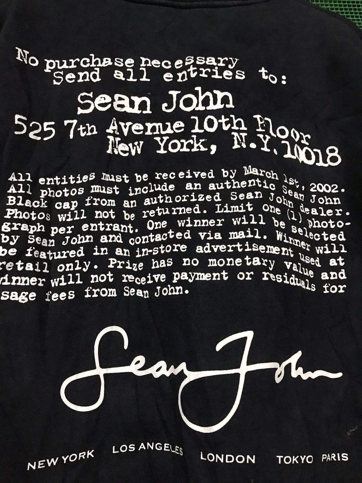 Sean John Sean John Sweatshirt Big Logo Pullover Size US XXL / EU 58 / 5 - 4 Thumbnail