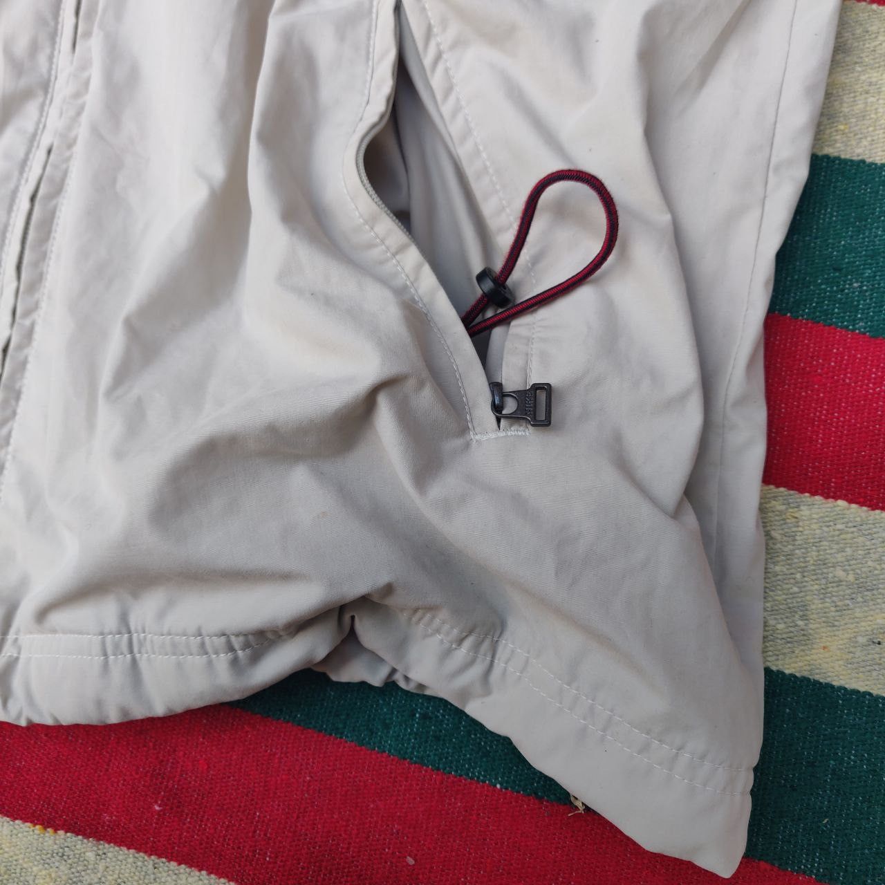 Nike Nike Vintage Y2K Jacket Windbreaker Beige Size M Swoosh Size US M / EU 48-50 / 2 - 5 Thumbnail