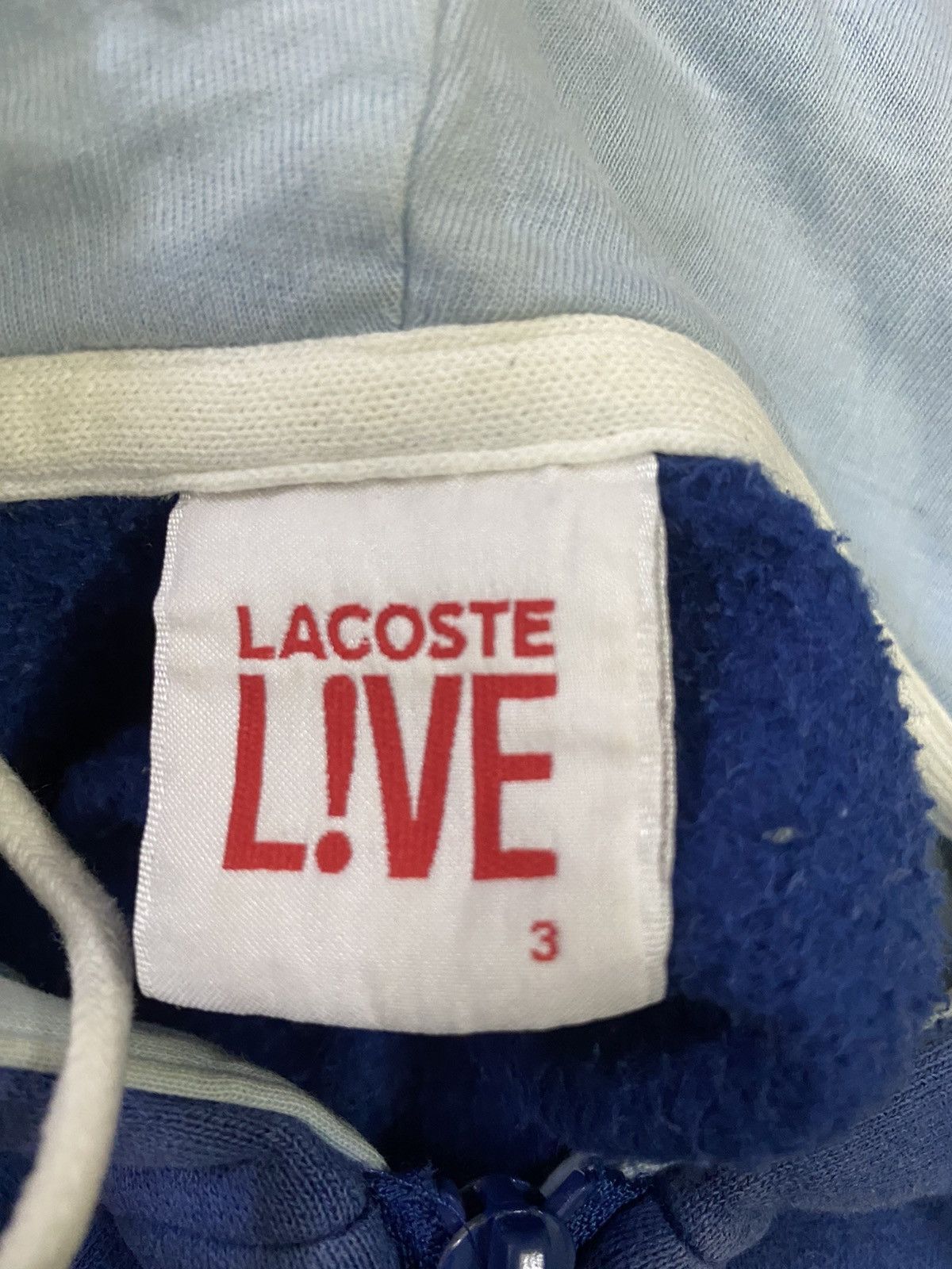 Lacoste Lacoste Zipper Hoodie Size US M / EU 48-50 / 2 - 6 Thumbnail