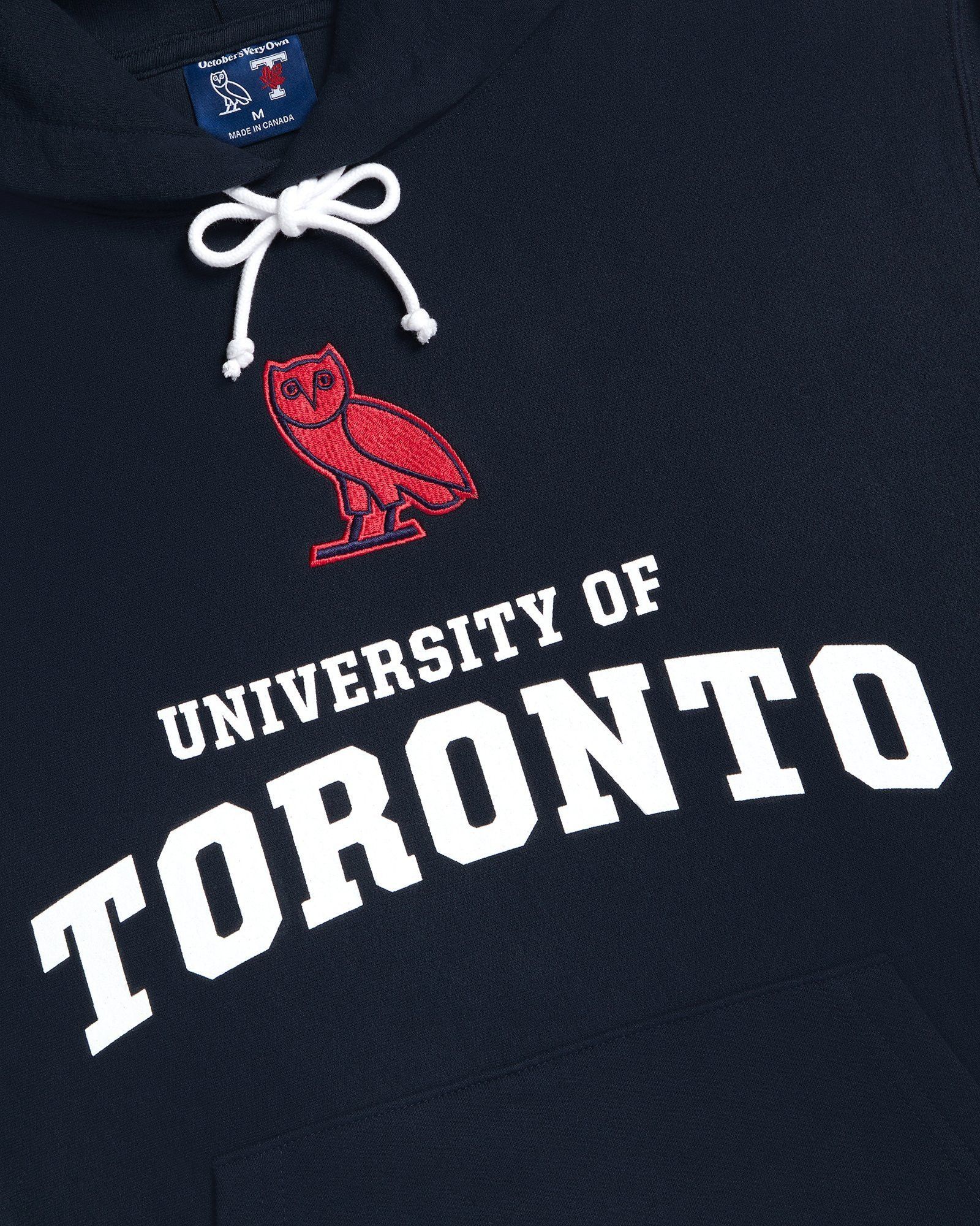 Drake OVO X UofT HOODIE - Navy Size US M / EU 48-50 / 2 - 5 Thumbnail