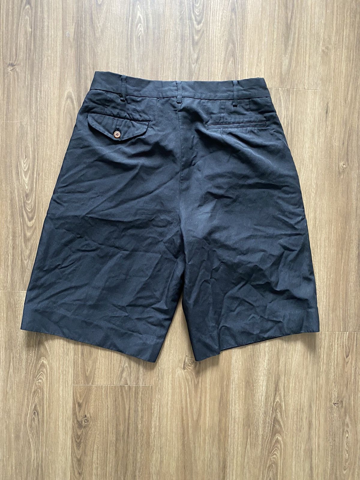 Comme des Garcons Homme Deux creased shorts Size US 32 / EU 48 - 4 Thumbnail