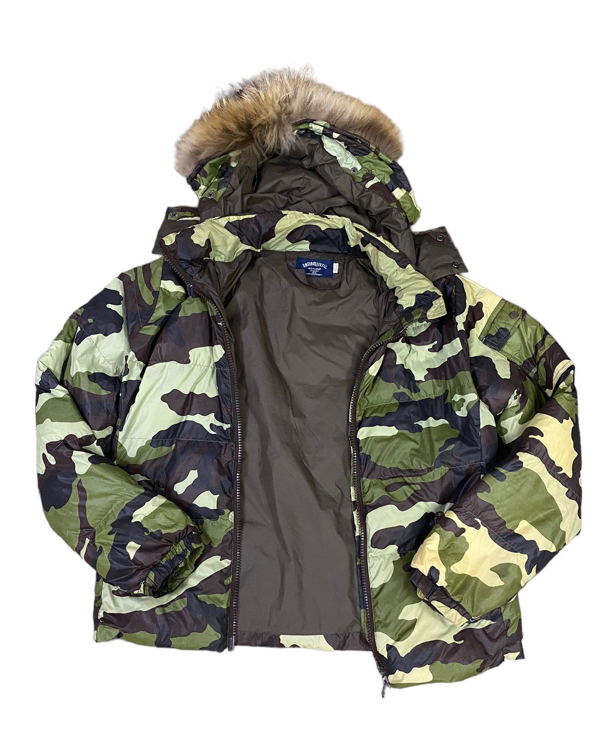 Antiballistic Camouflage Puffer Jacket