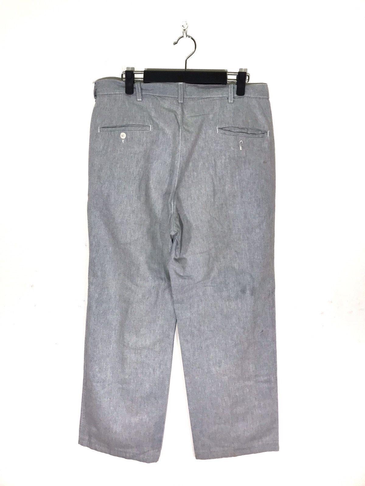 Polo Ralph Lauren Vintage Polo Ralph Lauren Light Blue Denim Trousers Pants Size US 33 - 6 Thumbnail
