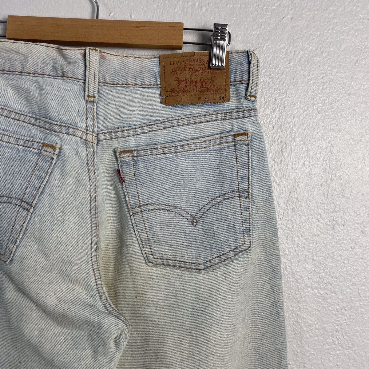 Levi's Vintage Levis 515 Denim Size US 30 / EU 46 - 9 Thumbnail