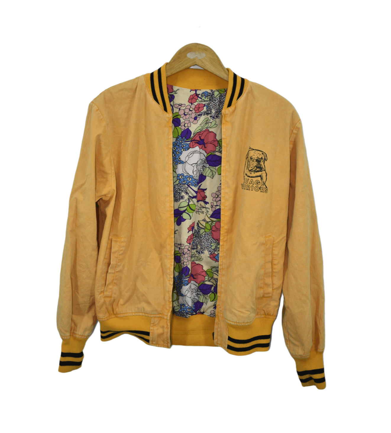Japanese Brand × Vintage Vintage Flowers Fullprints Riversible Jackets Size S / US 4 / IT 40 - 2 Thumbnail