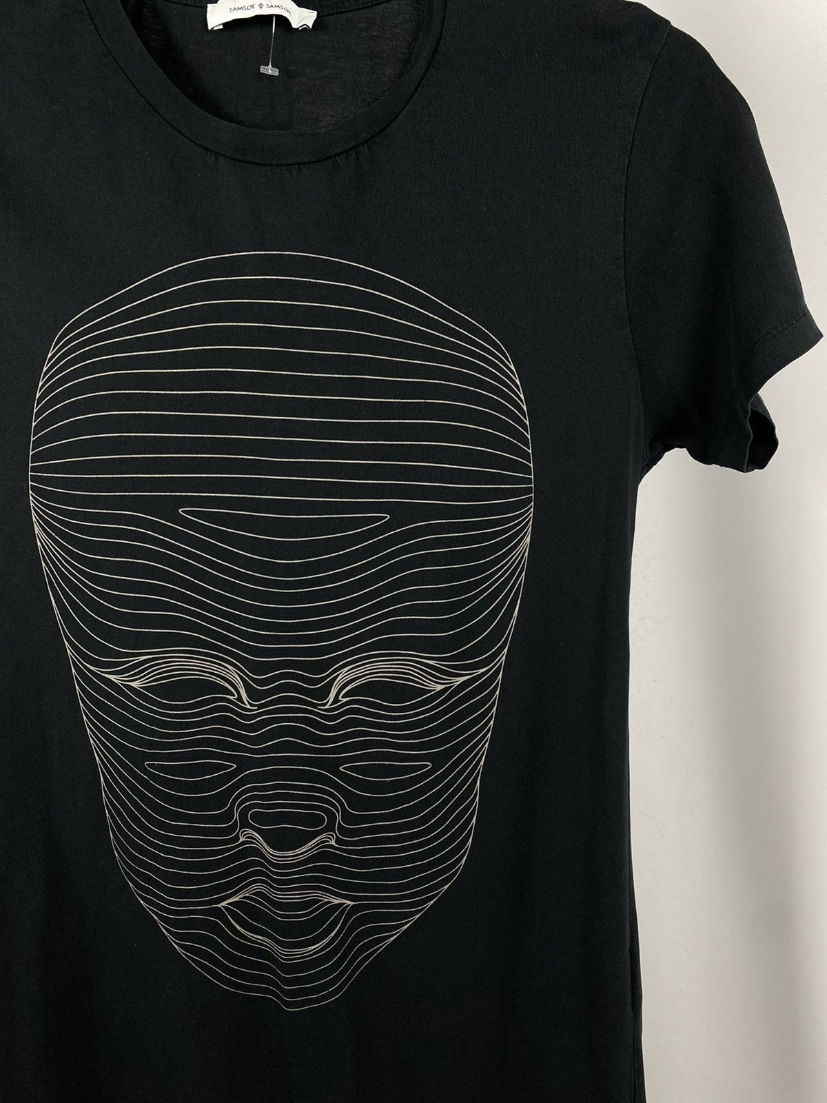 Samsoe Samsoe Samsoe & Samsoe big logo black T-shirts streetwear size S Size US S / EU 44-46 / 1 - 3 Thumbnail