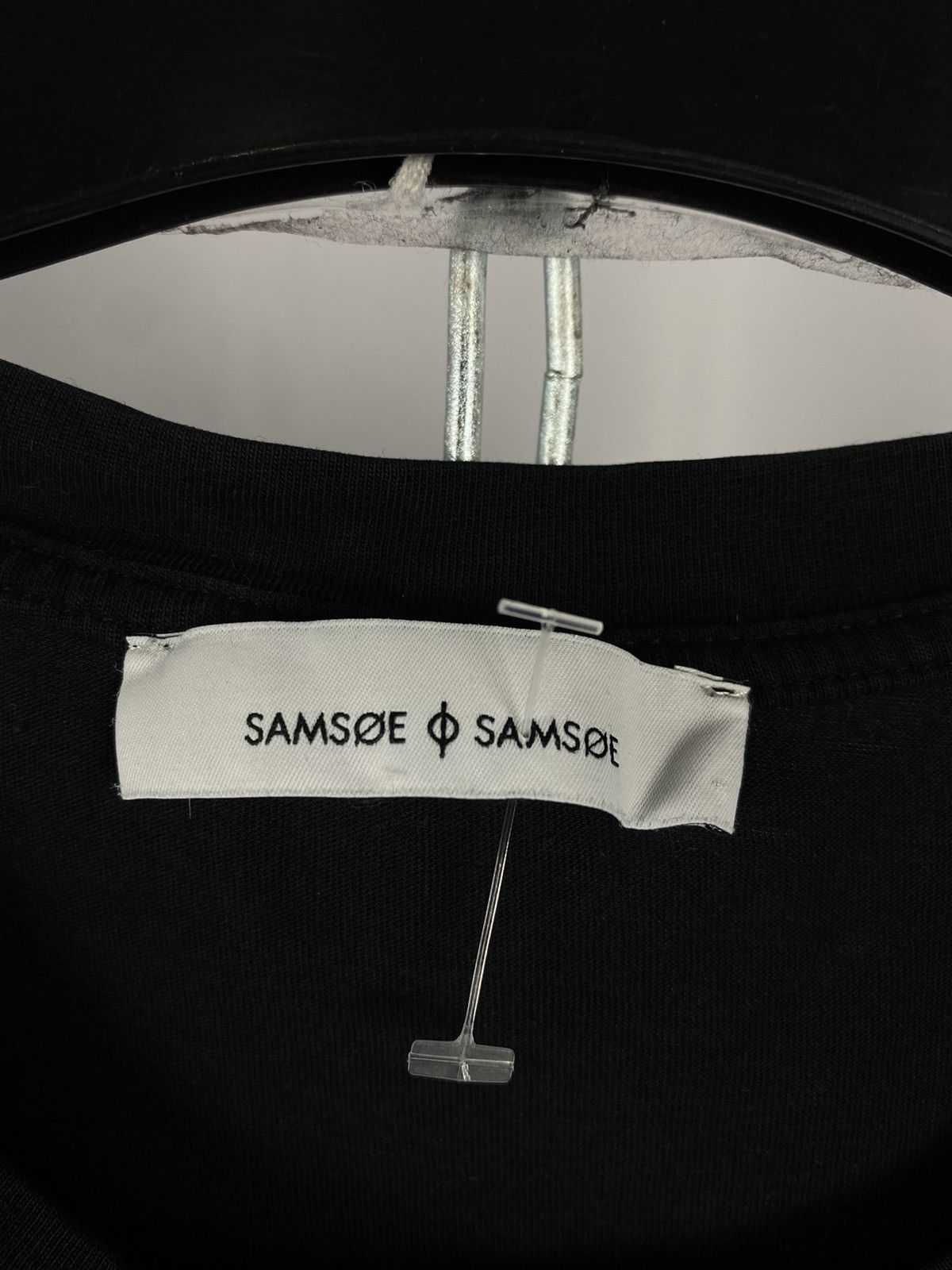 Samsoe Samsoe Samsoe & Samsoe big logo black T-shirts streetwear size S Size US S / EU 44-46 / 1 - 4 Thumbnail
