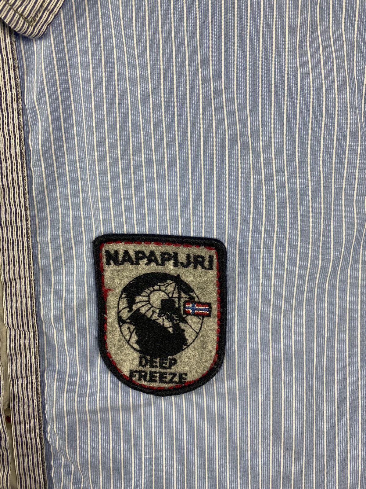 Napapijri Napapijri shirts long sleeve blue streetwear size M Size US M / EU 48-50 / 2 - 3 Thumbnail