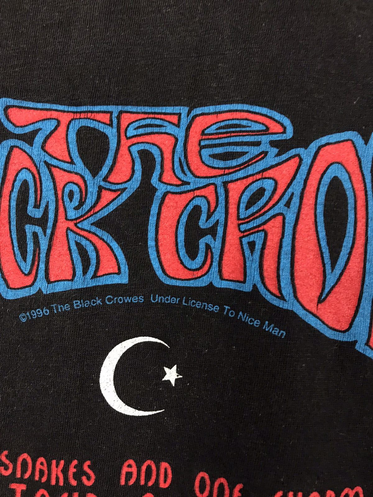 Band Tees The Black Crowes 1996 1997 vintage tour tee Size US XL / EU 56 / 4 - 6 Thumbnail