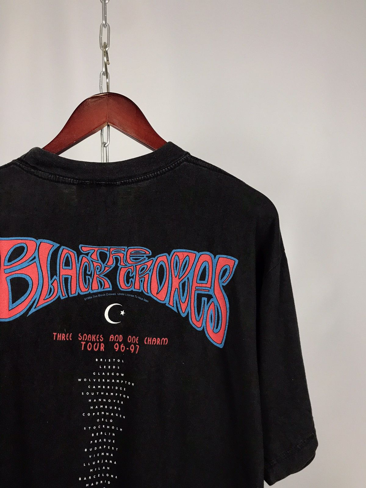 Band Tees The Black Crowes 1996 1997 vintage tour tee Size US XL / EU 56 / 4 - 5 Thumbnail