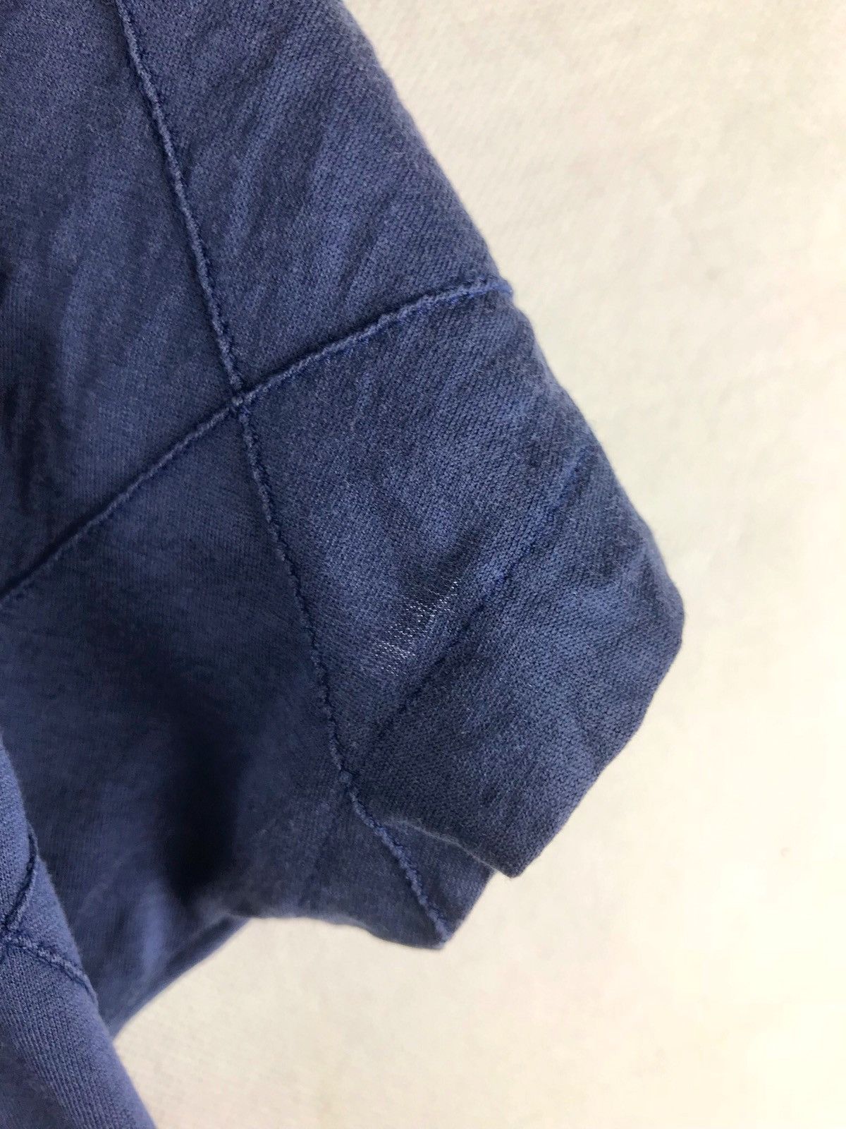 Burberry Burberrys Vintage Blue Tops Small Logo Embroidery Size M / US 6-8 / IT 42-44 - 4 Thumbnail