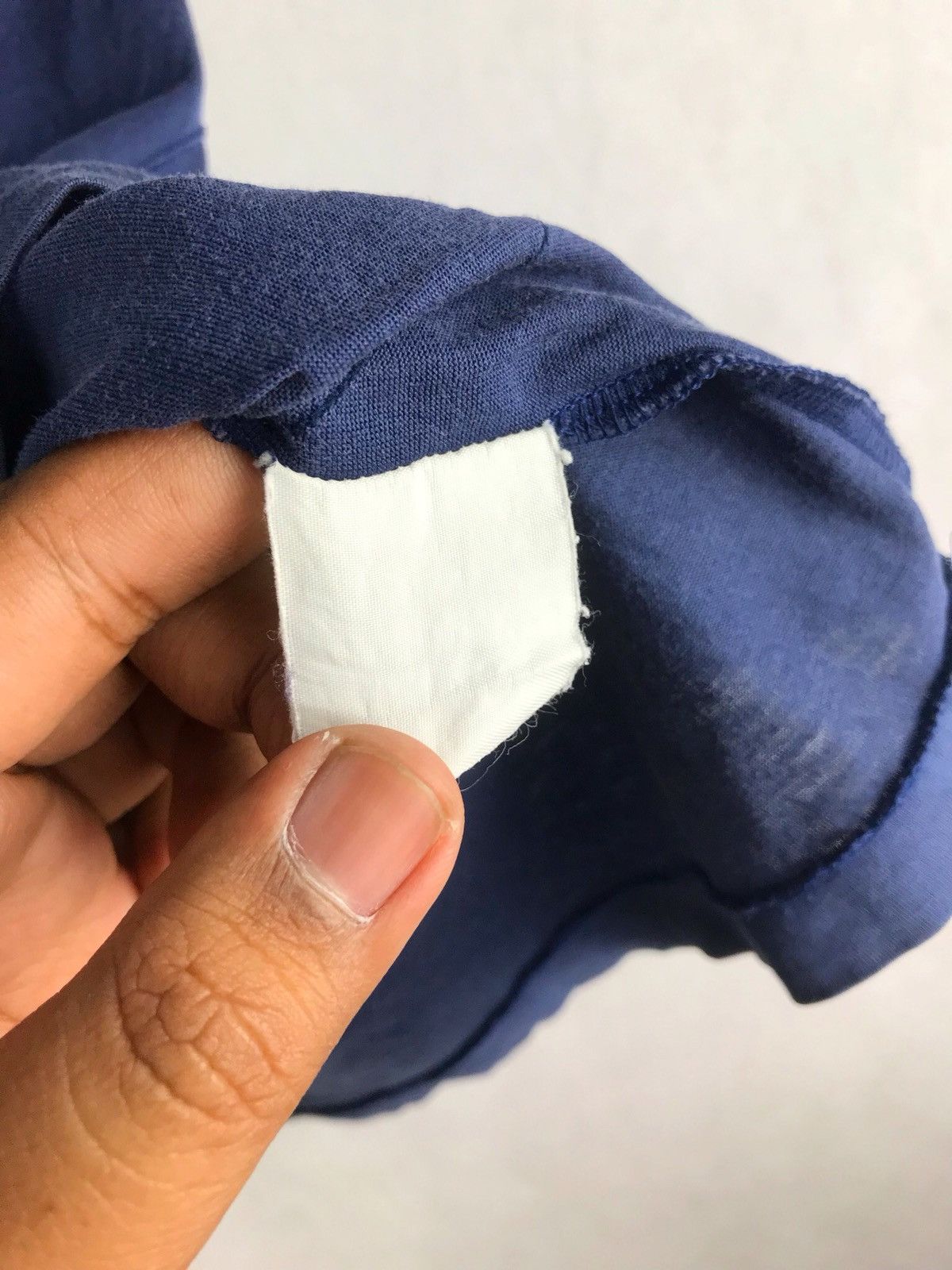 Burberry Burberrys Vintage Blue Tops Small Logo Embroidery Size M / US 6-8 / IT 42-44 - 7 Thumbnail