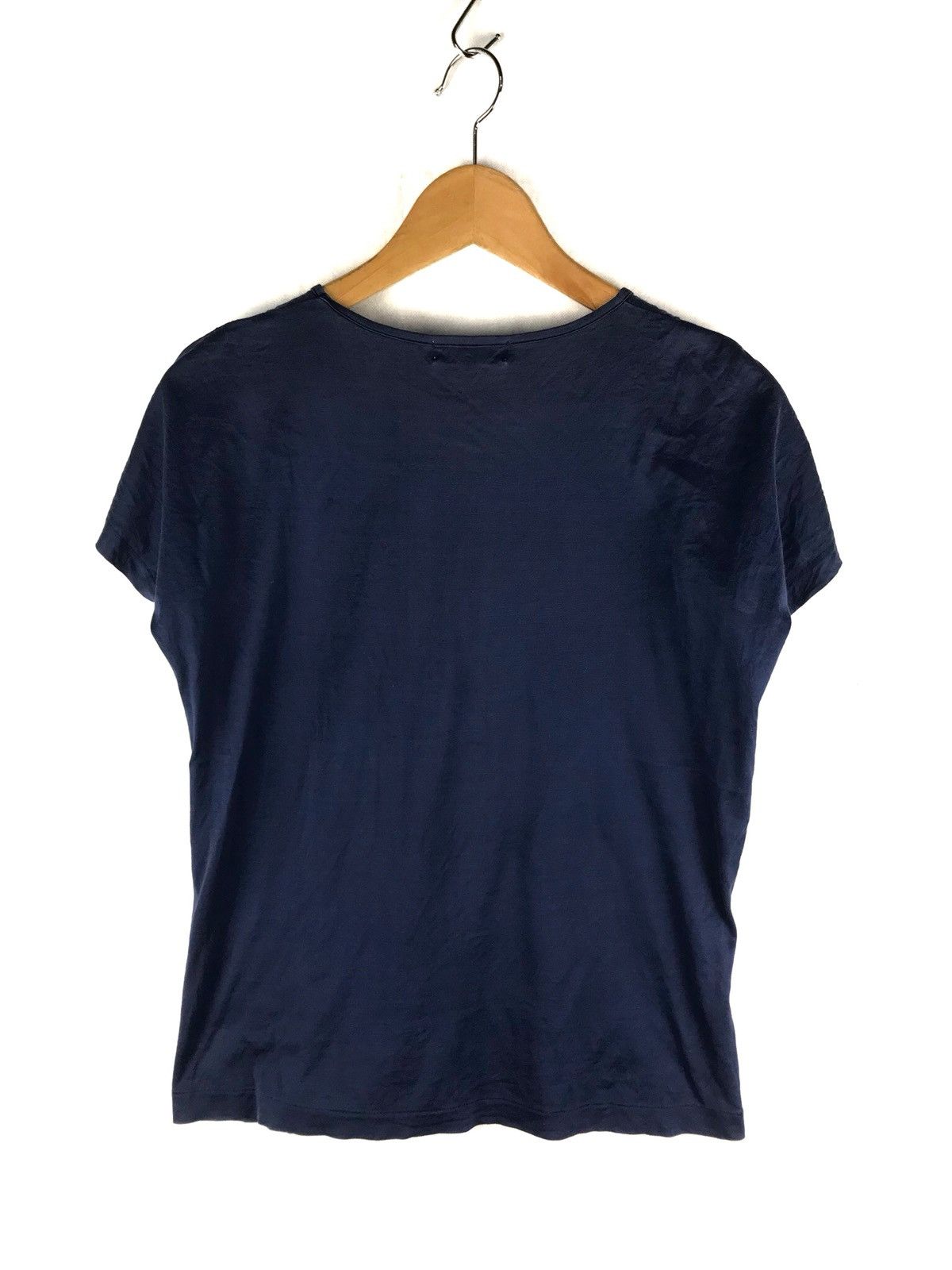 Burberry Burberrys Vintage Blue Tops Small Logo Embroidery Size M / US 6-8 / IT 42-44 - 8 Thumbnail