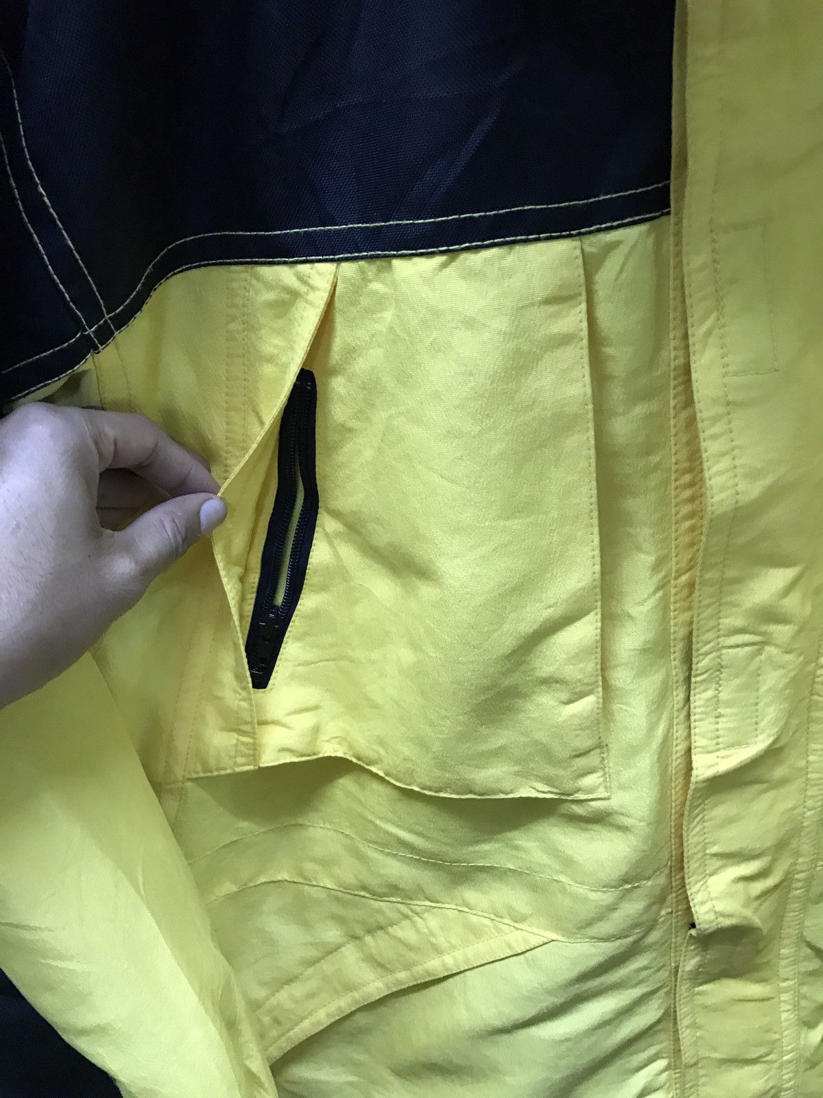 Japanese Brand Abfahr Two Tone Colour Hooded Ski Jacket Size US L / EU 52-54 / 3 - 7 Thumbnail