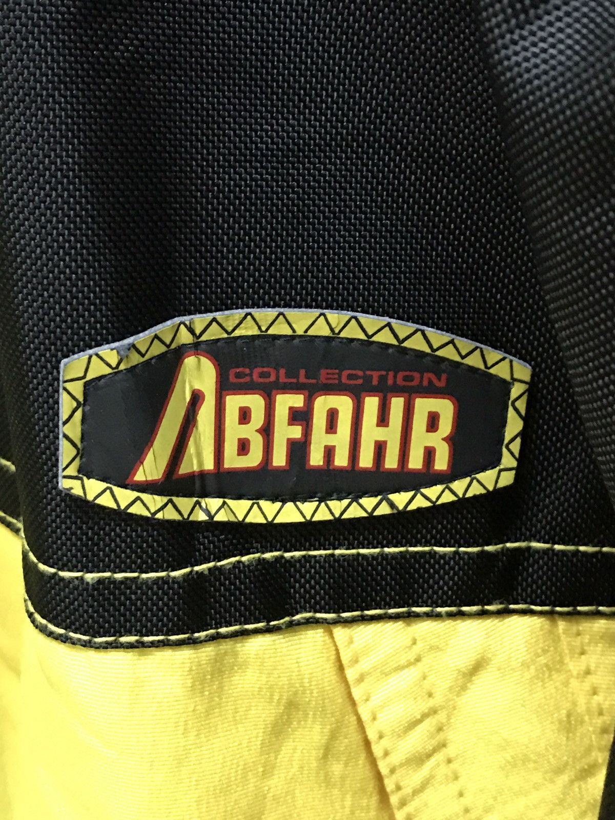 Japanese Brand Abfahr Two Tone Colour Hooded Ski Jacket Size US L / EU 52-54 / 3 - 5 Thumbnail