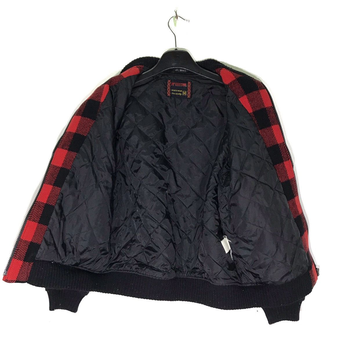 McGregor × Vintage Vintage Mcgregor Red Tartan Bomber Jackets Size US M / EU 48-50 / 2 - 3 Thumbnail