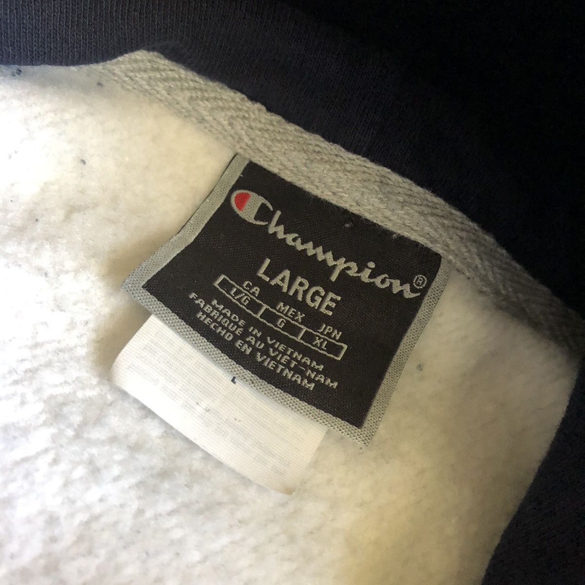 Champion Vintage Champion Reverse Weave And Corduroy Logo Hoodie Grey Size US L / EU 52-54 / 3 - 5 Thumbnail