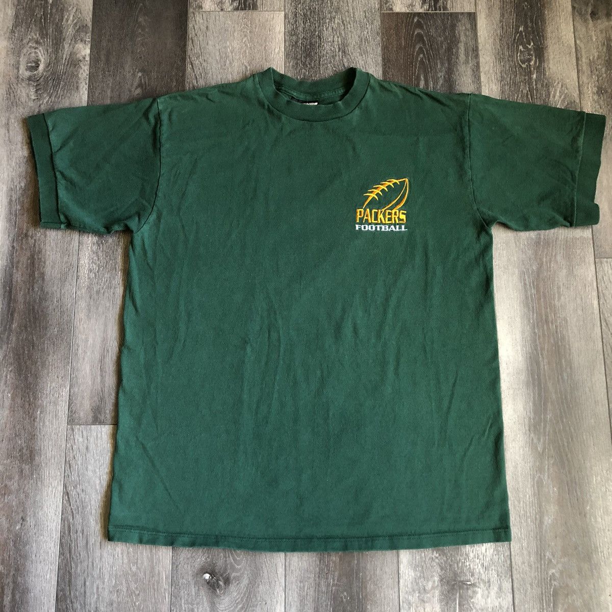 NFL Vintage 90s Green Bay Packers Football Small Logo Jersey Tee Size US XL / EU 56 / 4 - 2 Thumbnail