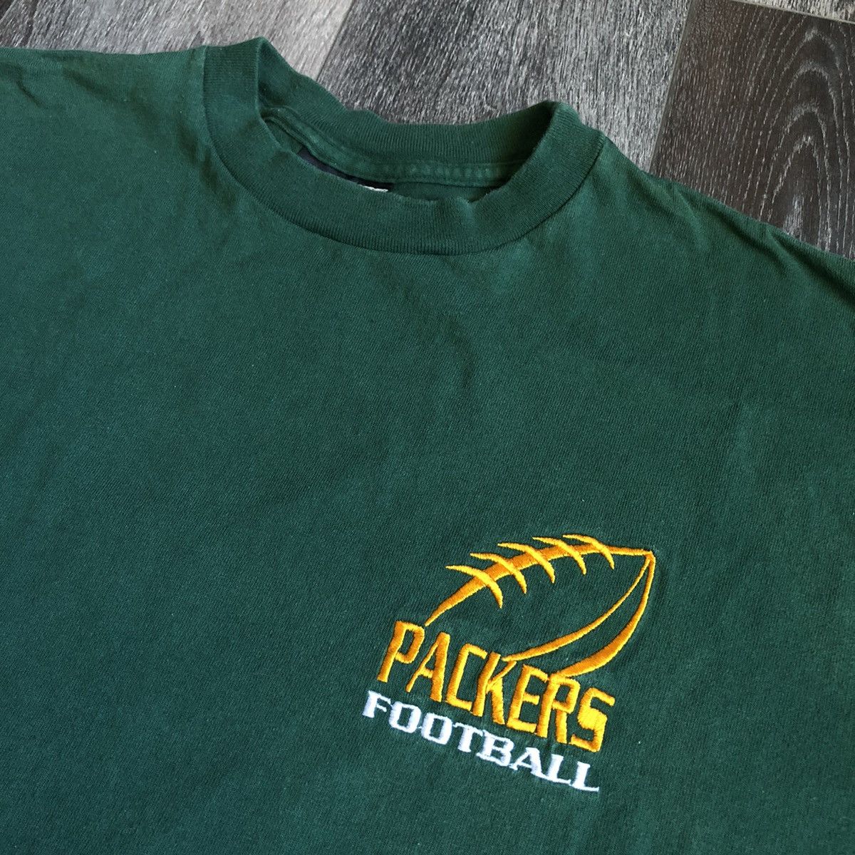 NFL Vintage 90s Green Bay Packers Football Small Logo Jersey Tee Size US XL / EU 56 / 4 - 3 Thumbnail