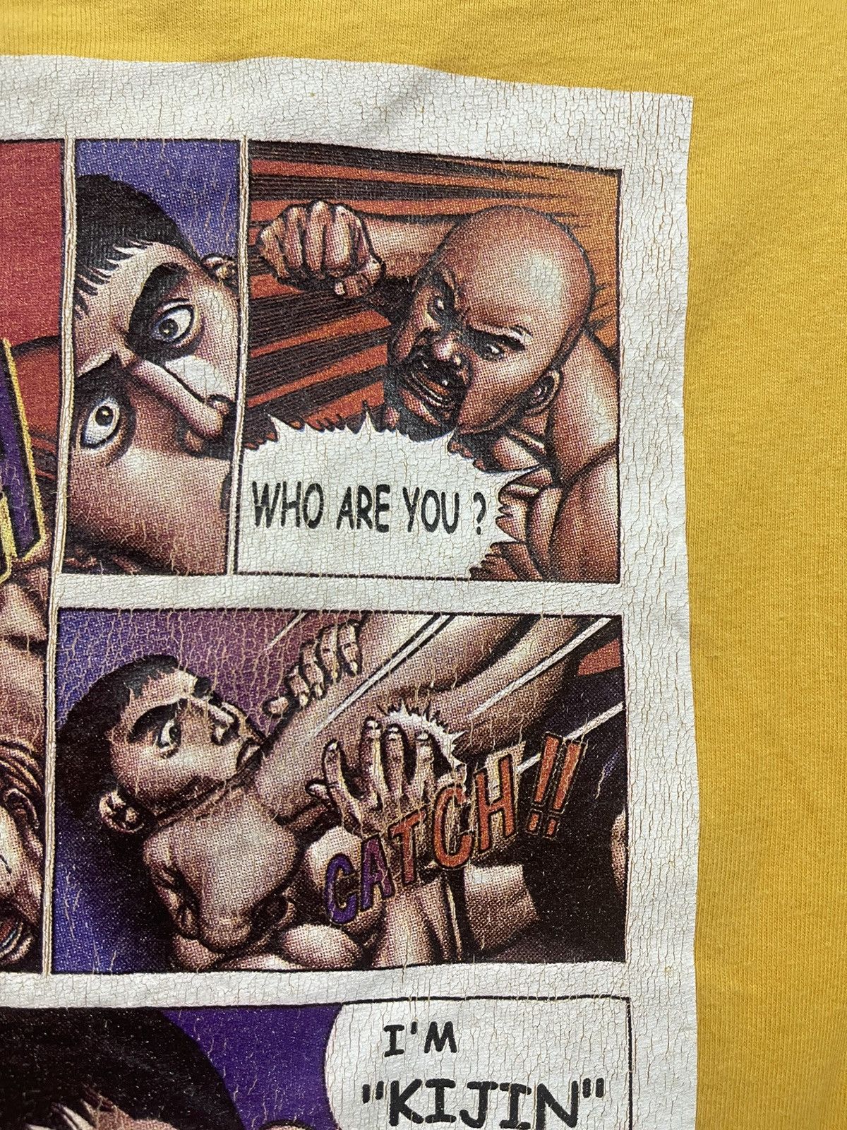 Anime × Cartoon Network × Vintage Rare Vintage 90s Anime Japan Kijin Tensai Shitara Shirt USA Size US M / EU 48-50 / 2 - 5 Thumbnail