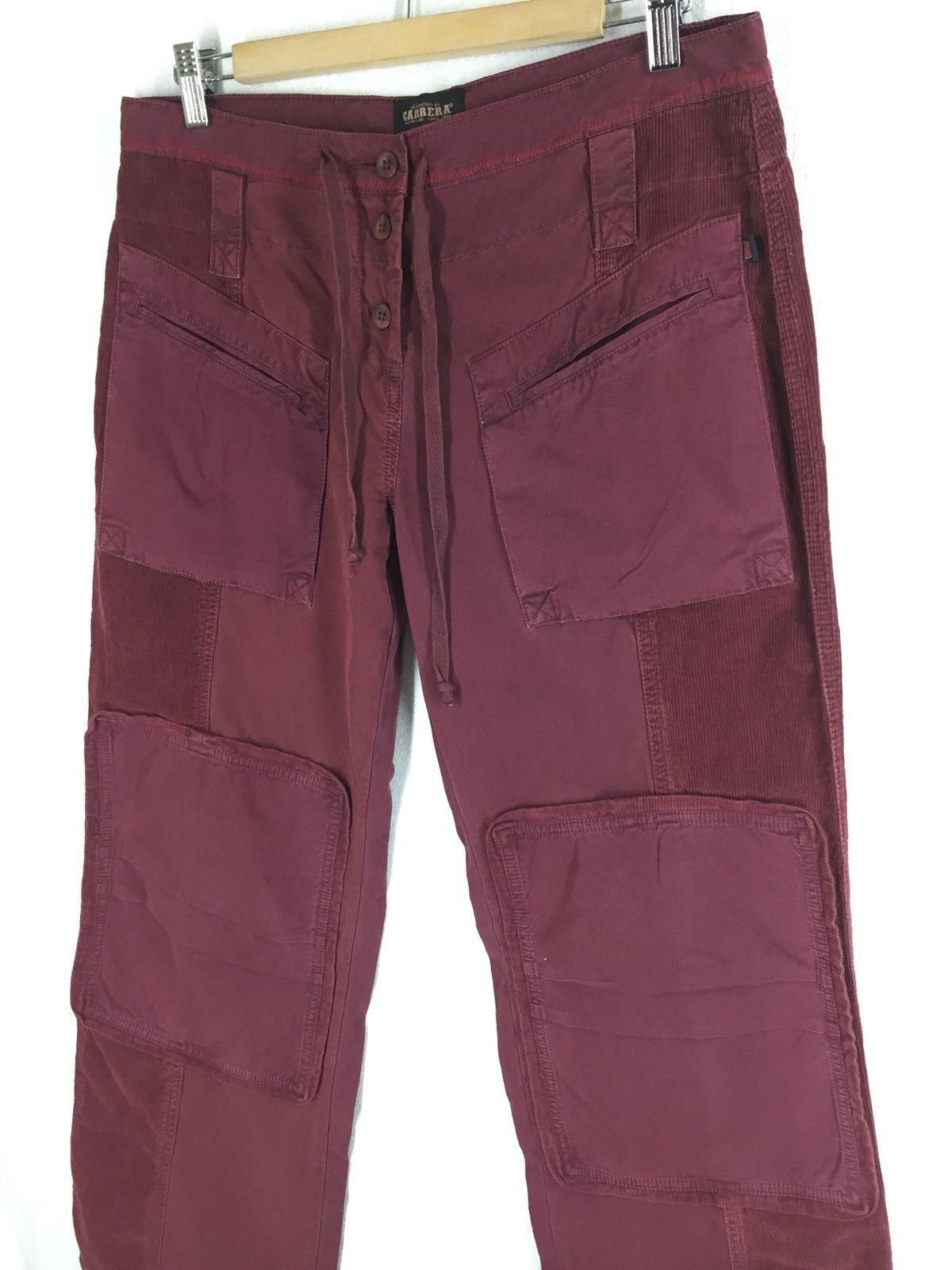 Carrera 💥Must Grab💥🔥RARE🔥Carrera Italian Label Red Wine Pants Size US 33 - 3 Thumbnail