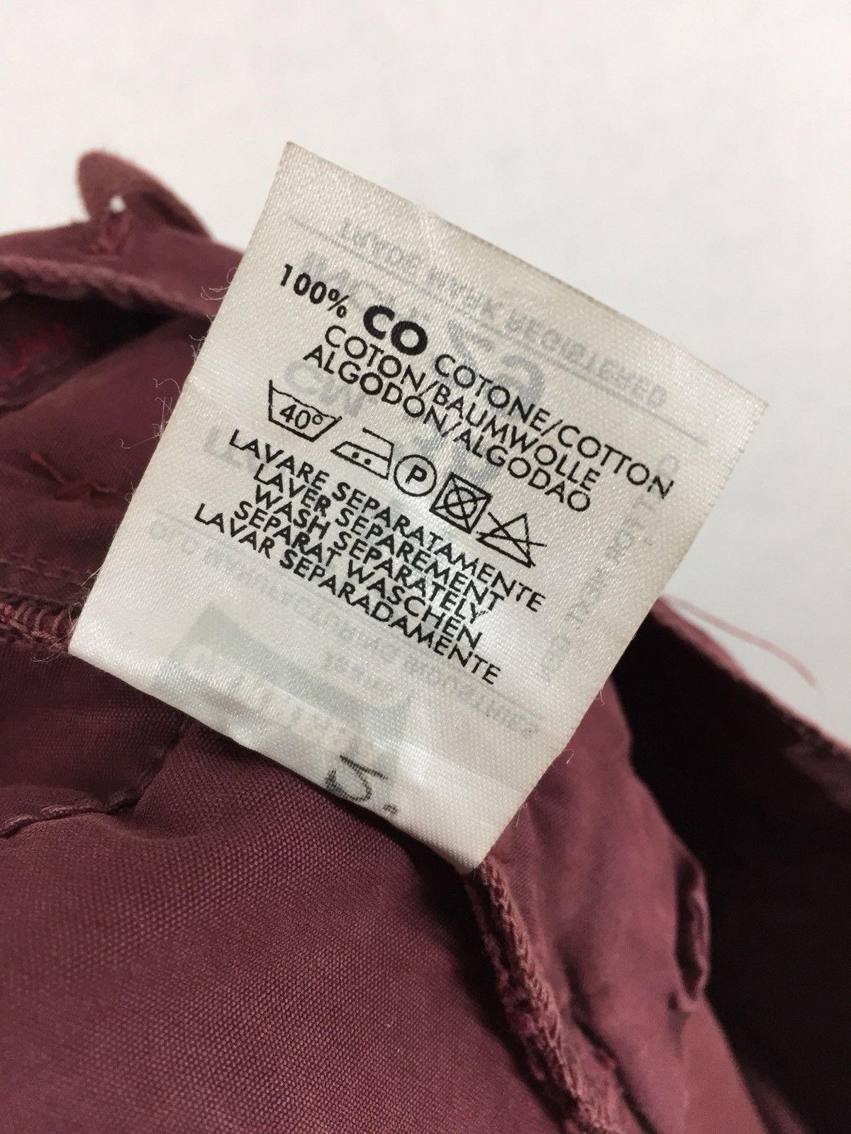 Carrera 💥Must Grab💥🔥RARE🔥Carrera Italian Label Red Wine Pants Size US 33 - 9 Thumbnail