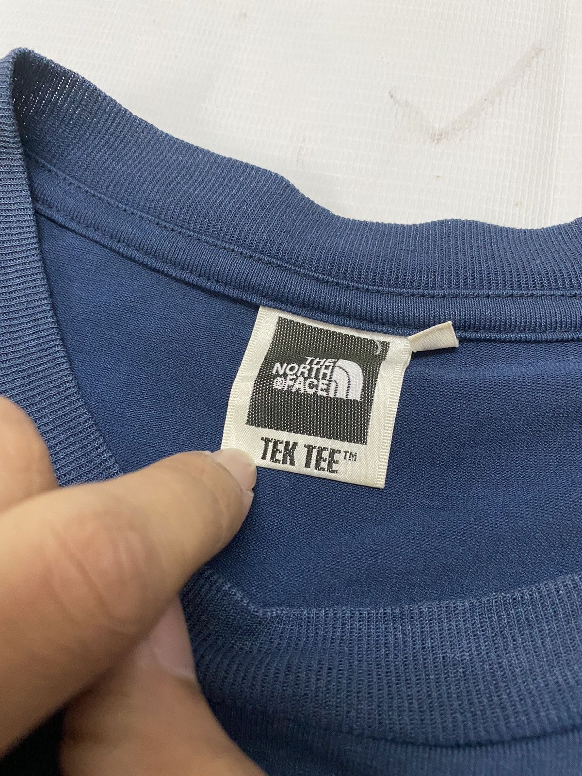 The North Face × Vintage Vintage The North Face Tek Tee Size US M / EU 48-50 / 2 - 3 Thumbnail