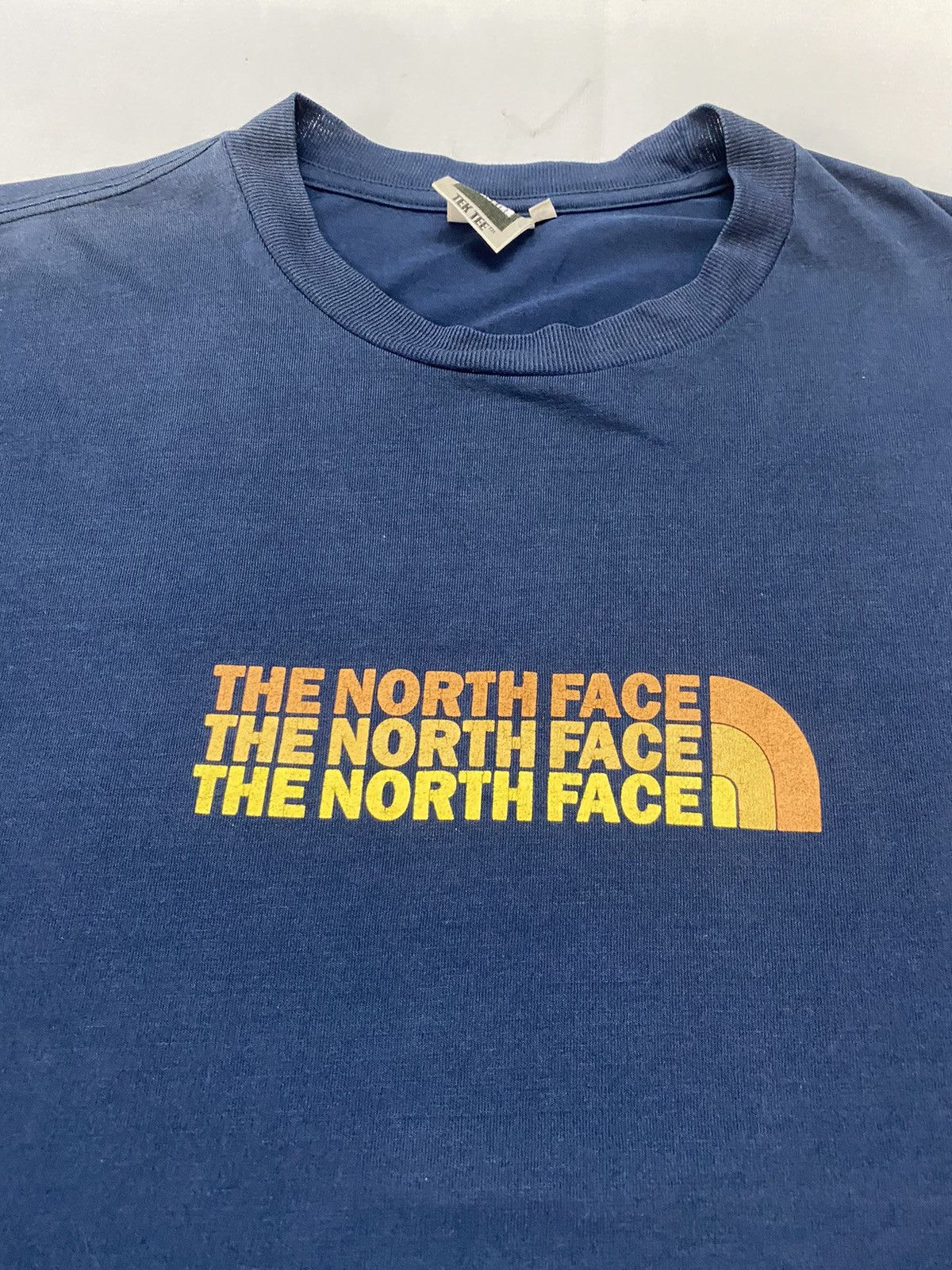 The North Face × Vintage Vintage The North Face Tek Tee Size US M / EU 48-50 / 2 - 2 Thumbnail