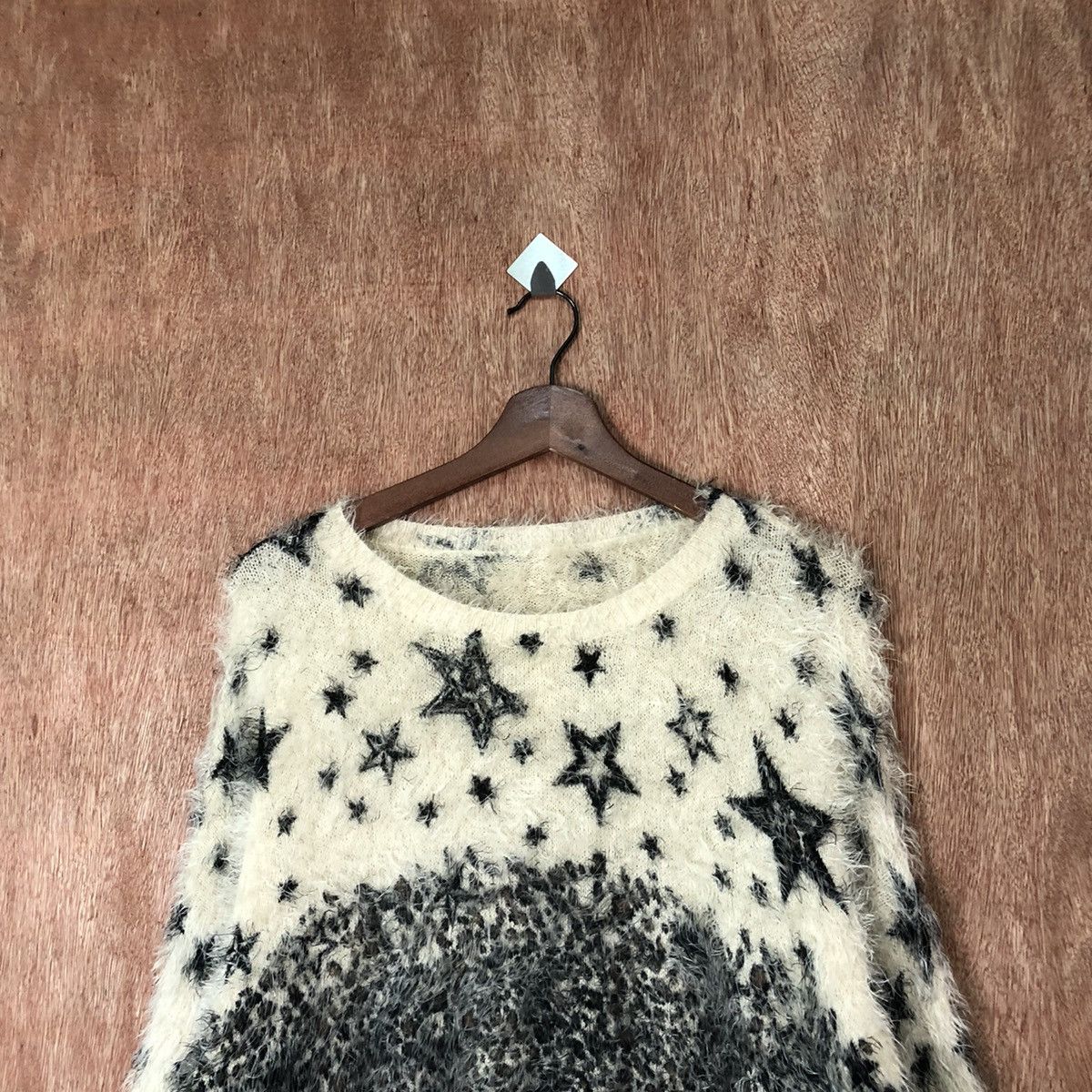 Homespun Knitwear Japanese Brand star Shag Shaggy Fur Mohair Knitwear #6476 Size M / US 6-8 / IT 42-44 - 2 Thumbnail