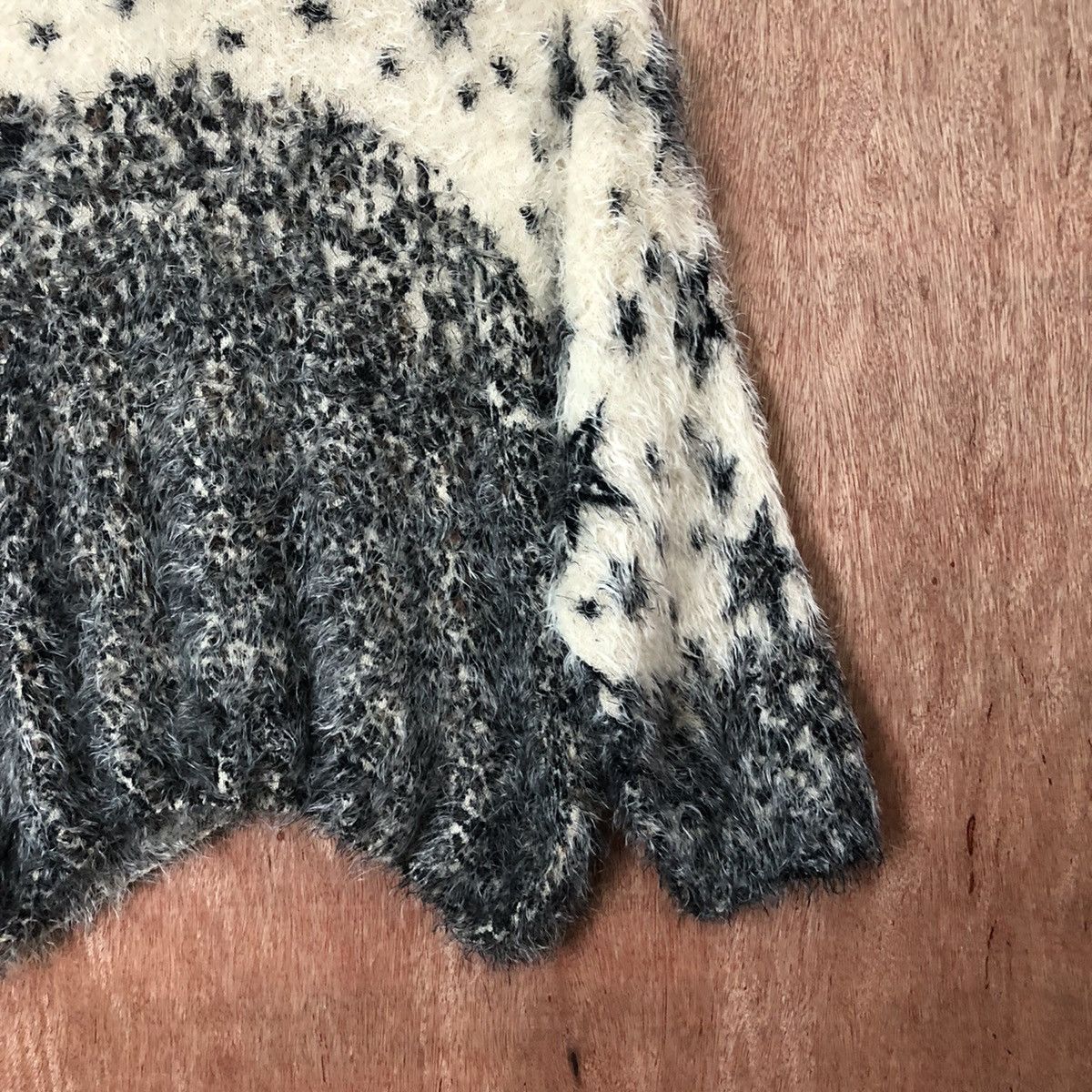 Homespun Knitwear Japanese Brand star Shag Shaggy Fur Mohair Knitwear #6476 Size M / US 6-8 / IT 42-44 - 10 Thumbnail