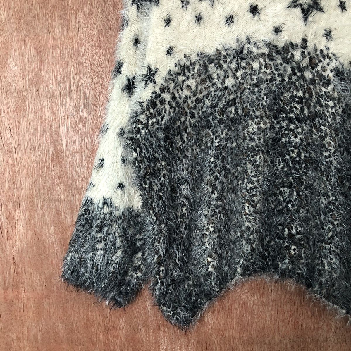 Homespun Knitwear Japanese Brand star Shag Shaggy Fur Mohair Knitwear #6476 Size M / US 6-8 / IT 42-44 - 4 Thumbnail
