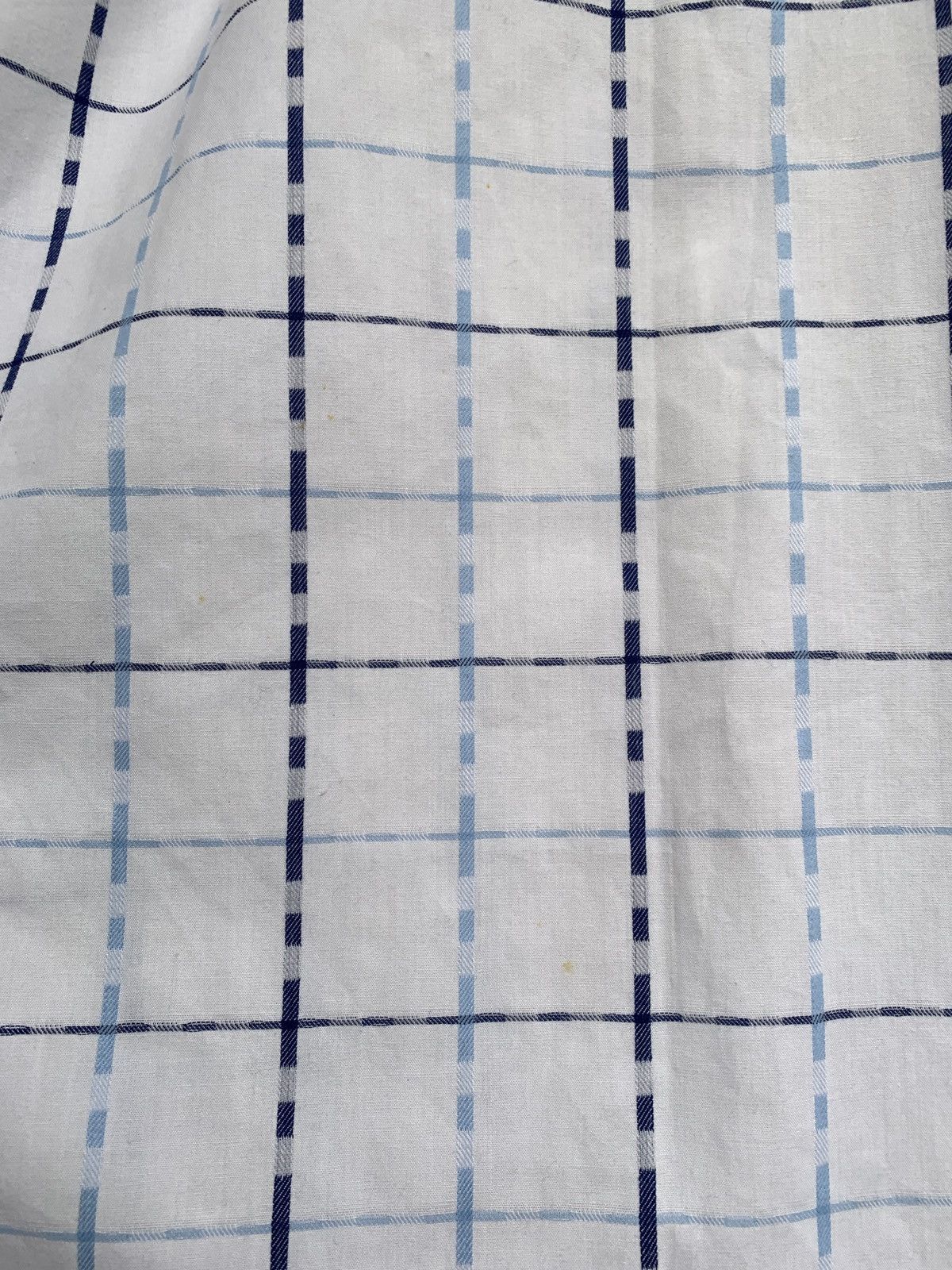 Vintage Vintage Yves Saint Laurent White Striped Short Sleeve Shirt Size US M / EU 48-50 / 2 - 13 Thumbnail