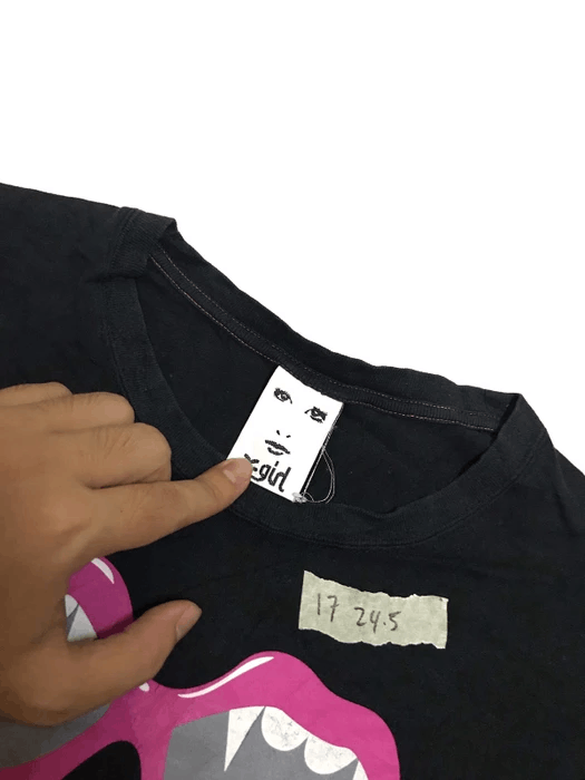 Japanese Brand Japanese Brand X-Girl Spectacles Design Shirt Size S / US 4 / IT 40 - 3 Thumbnail