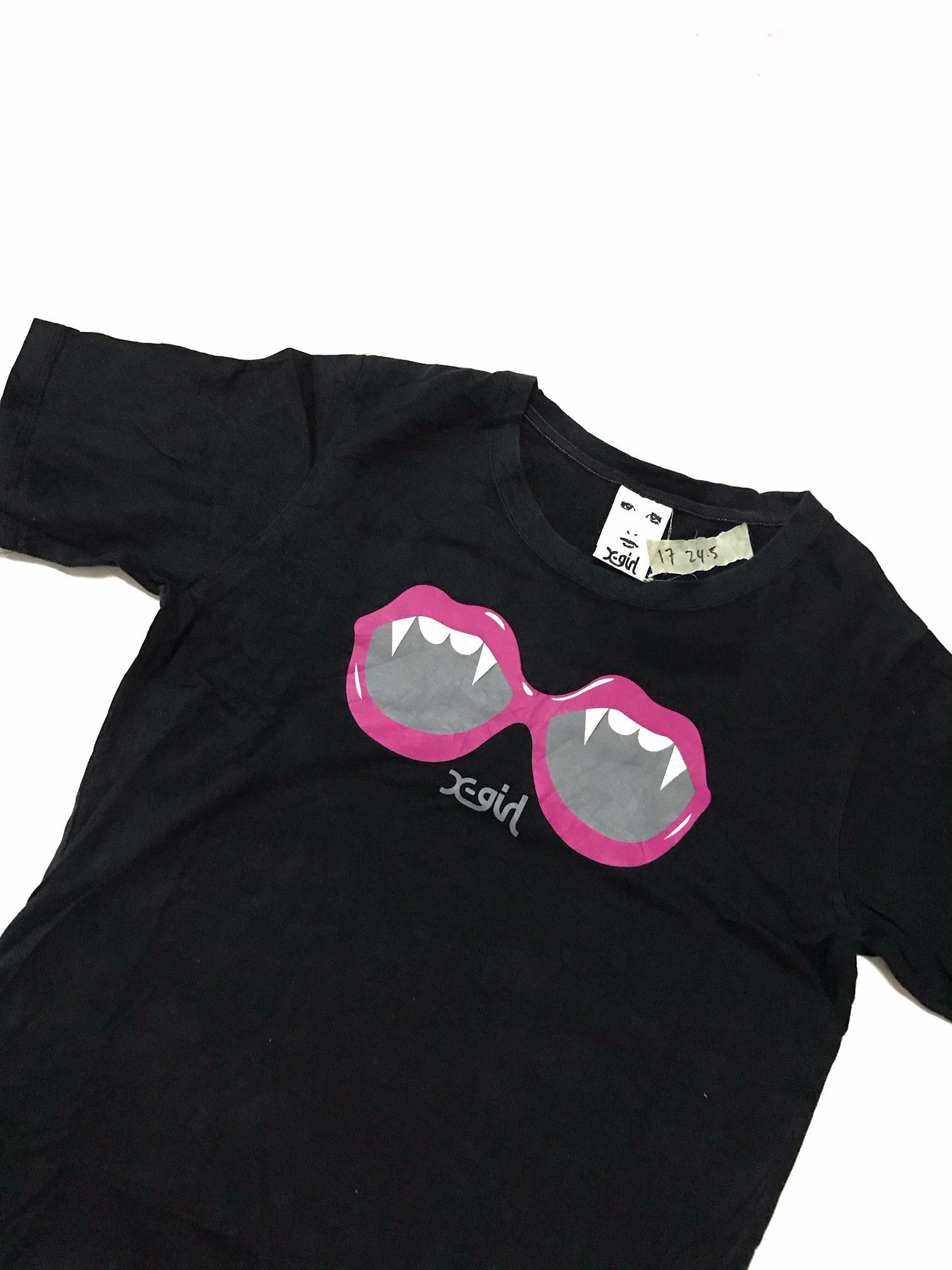 Japanese Brand Japanese Brand X-Girl Spectacles Design Shirt Size S / US 4 / IT 40 - 1 Thumbnail