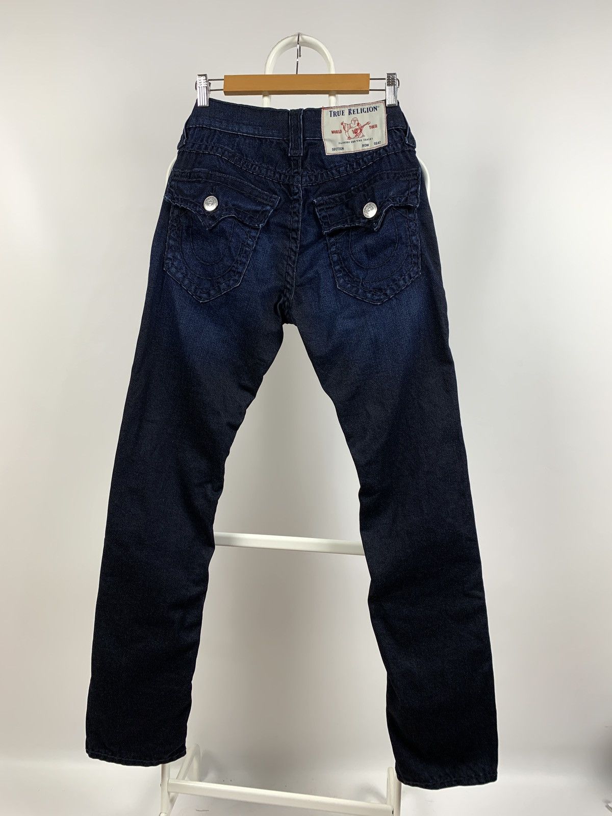 True Religion Vintage True Religion Navy Blue Denim Jeans Pants Size US 29 - 2 Thumbnail